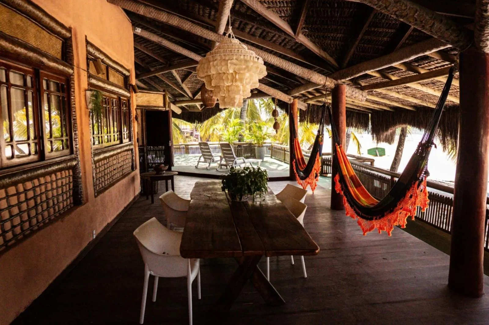 Seating area in Dayo Hotel