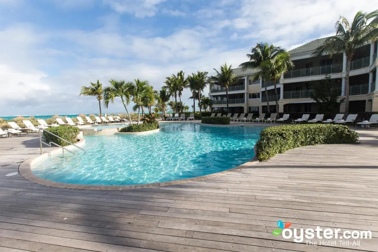 Pool view in The Sands at Grace Bay Pool view in The Sands at Grace Bay