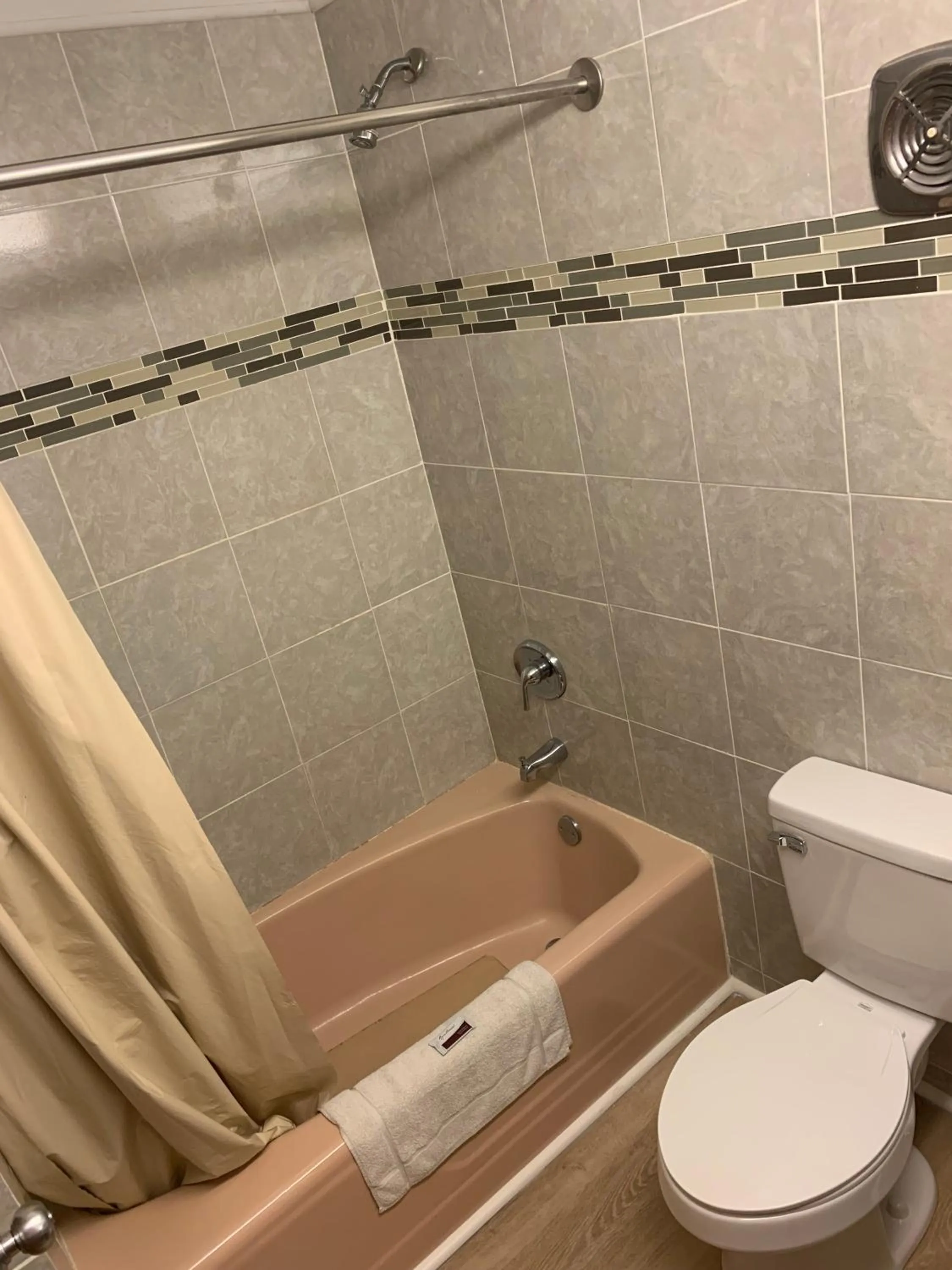 Toilet in Tollway Inn Beloit