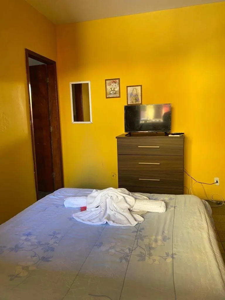 Bed in Pousada Pratagy