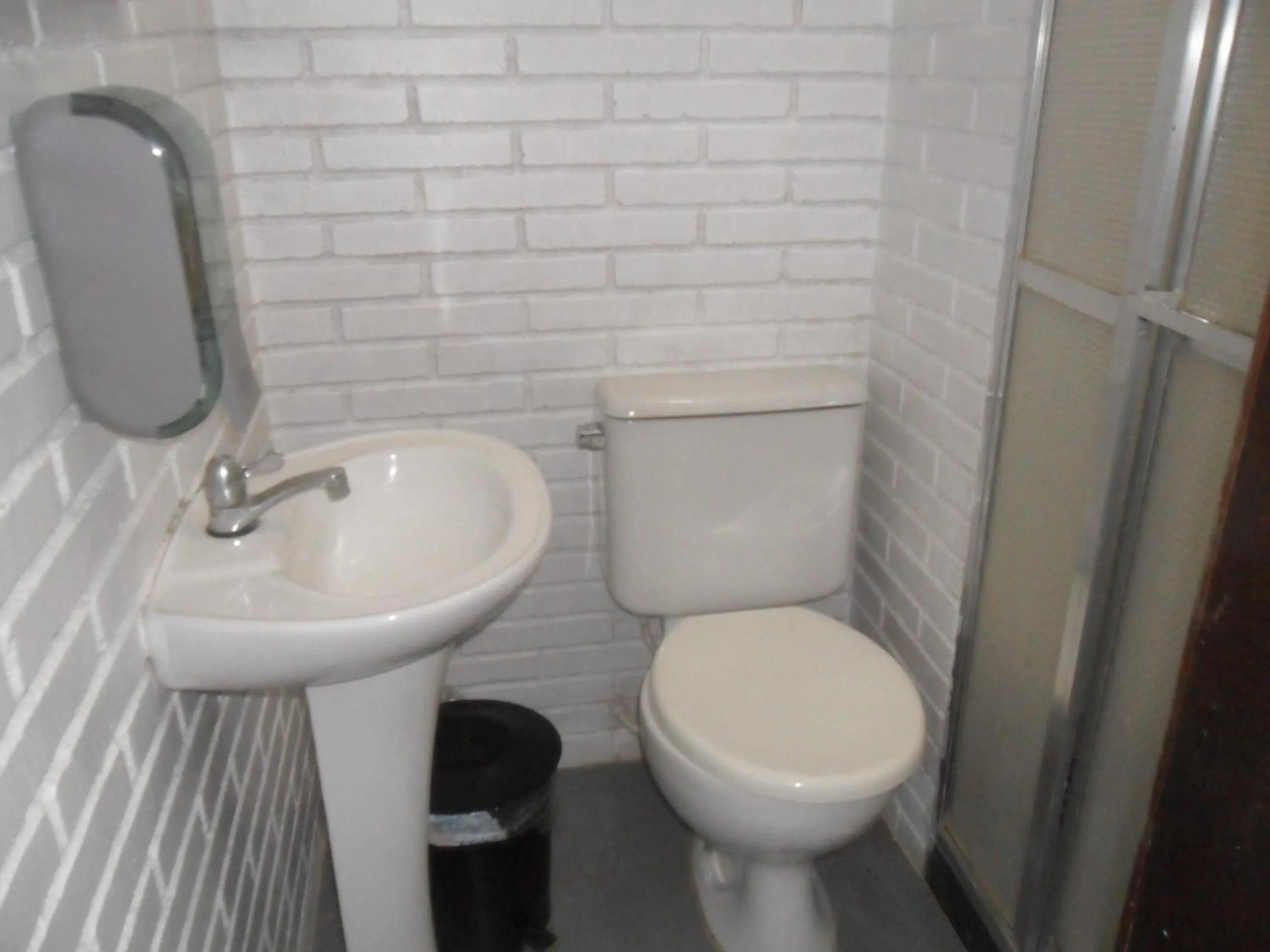 Bathroom in Pousada Pratagy