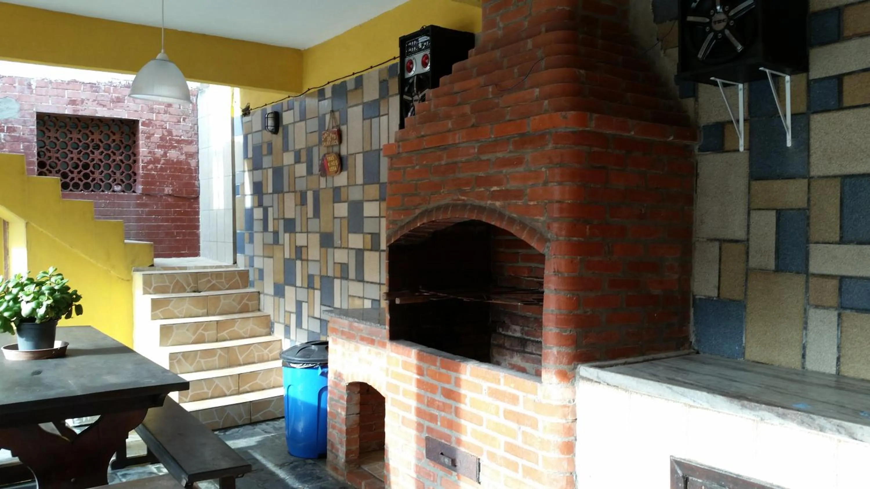 BBQ facilities in Pousada Pratagy