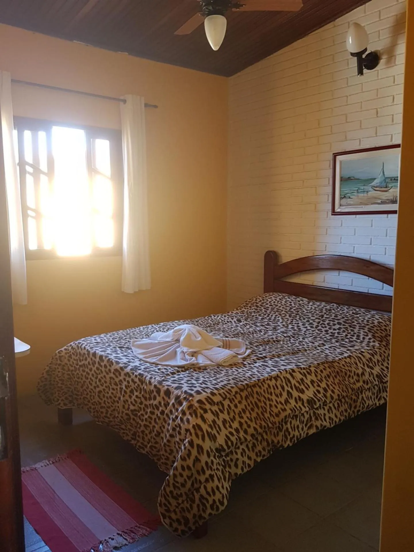 Bed in Pousada Pratagy