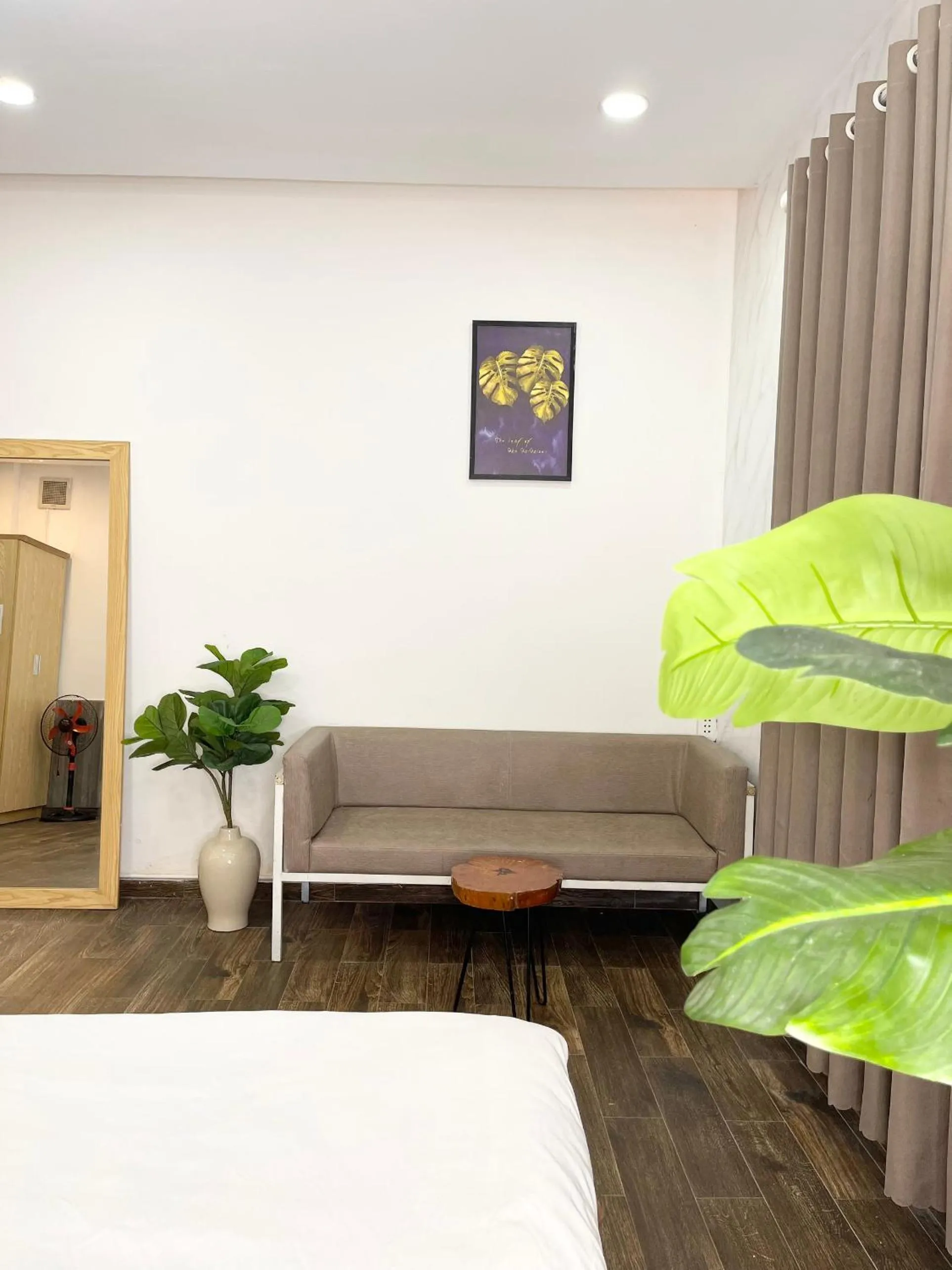 Bed in Street View Hotel & Apartment