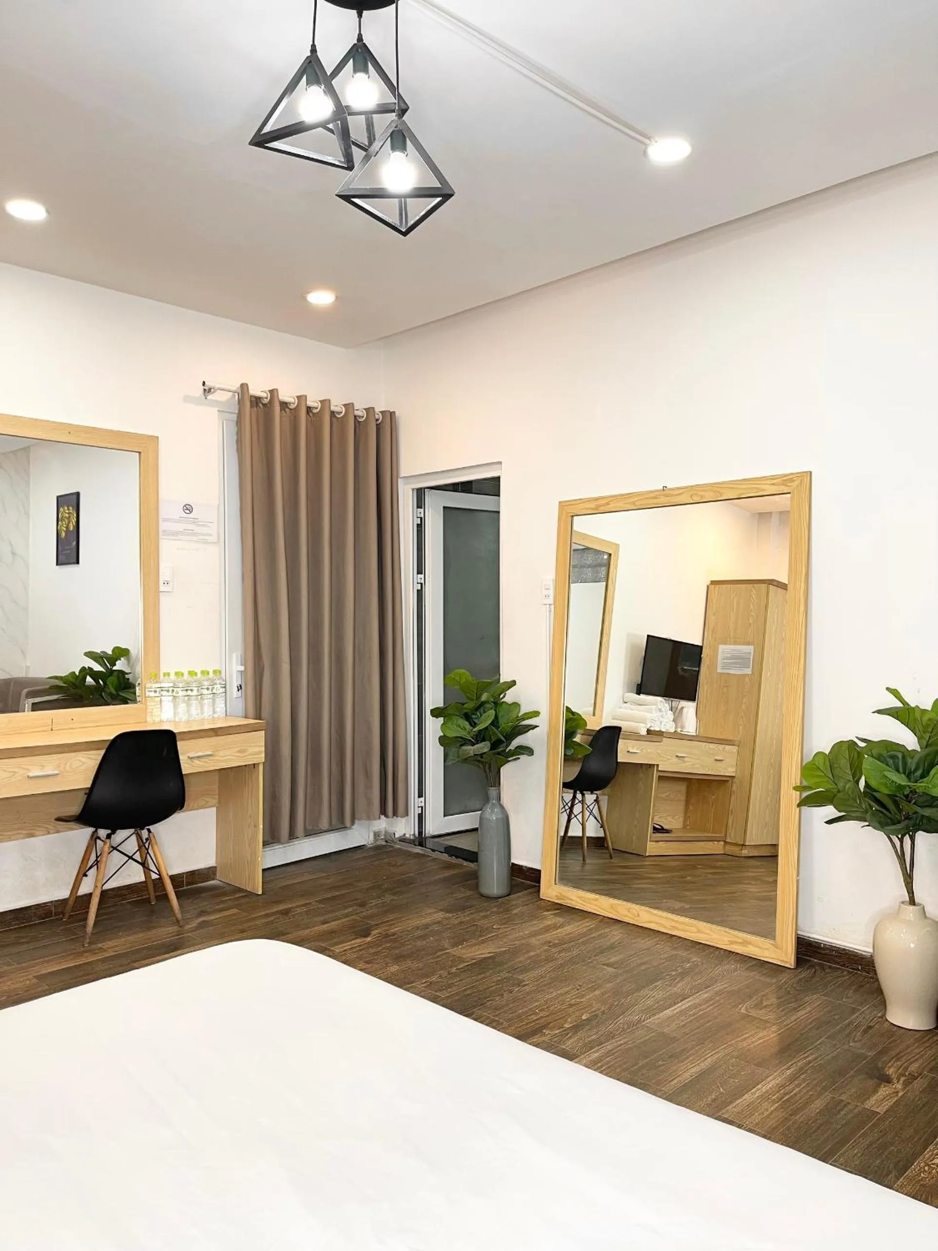 Bed in Street View Hotel & Apartment