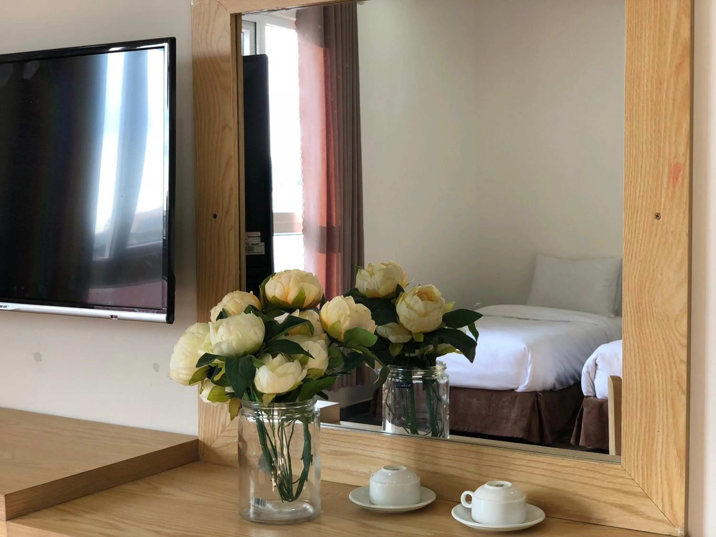 Bed in Street View Hotel & Apartment