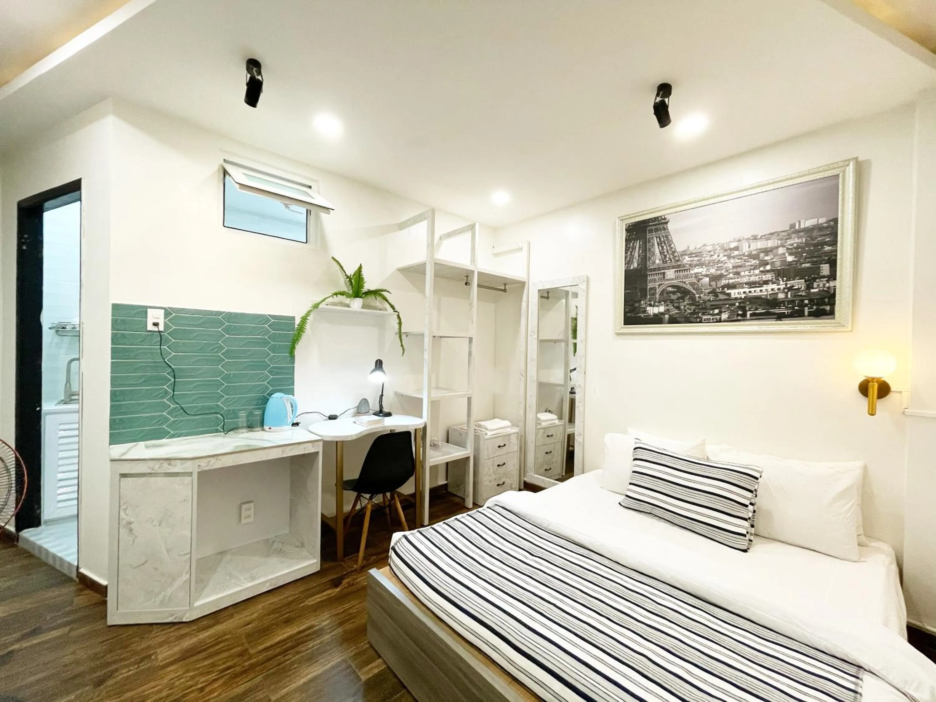 Bed in Street View Hotel & Apartment