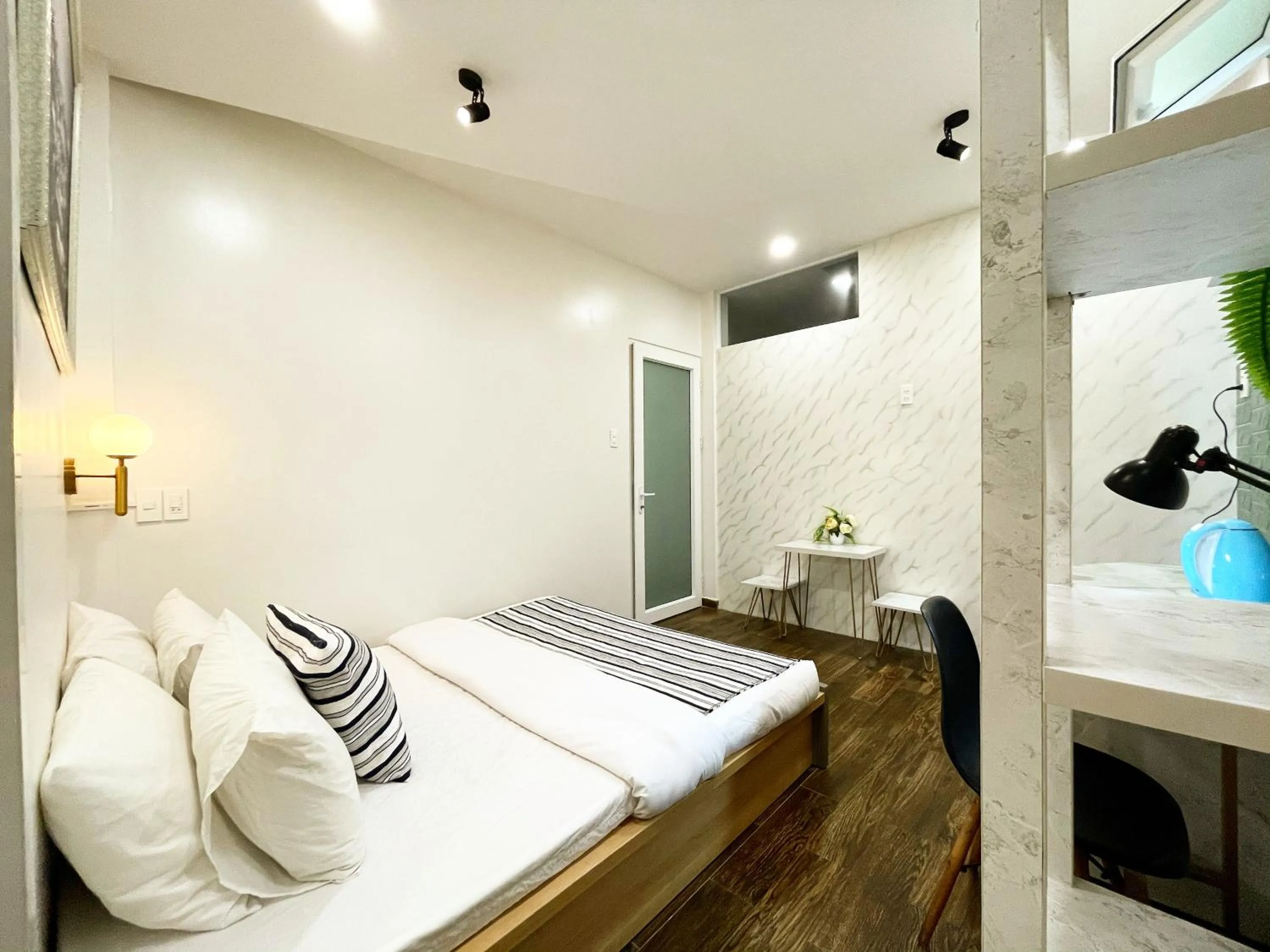 Bed in Street View Hotel & Apartment