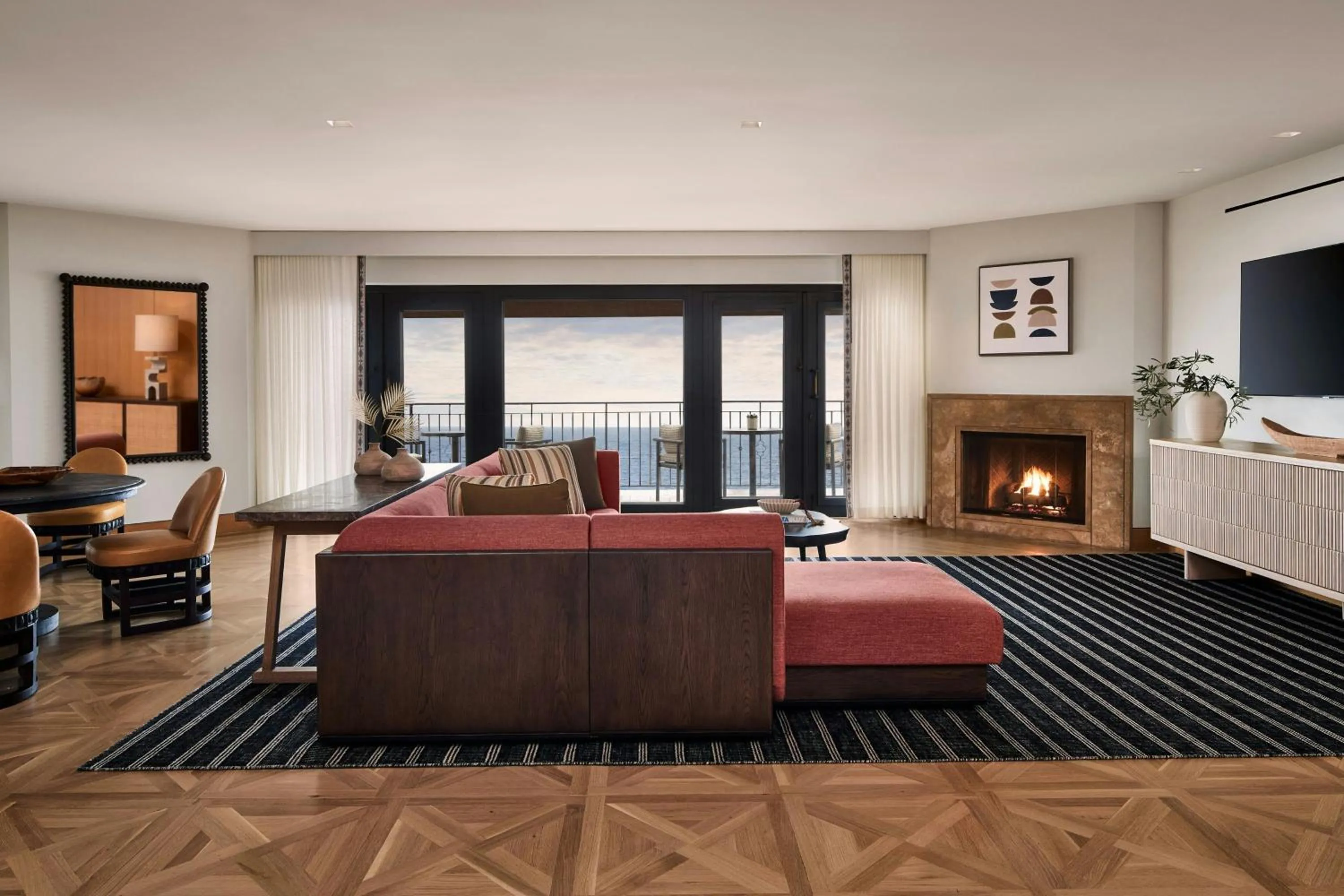 Living room in The Ritz-Carlton Bacara, Santa Barbara