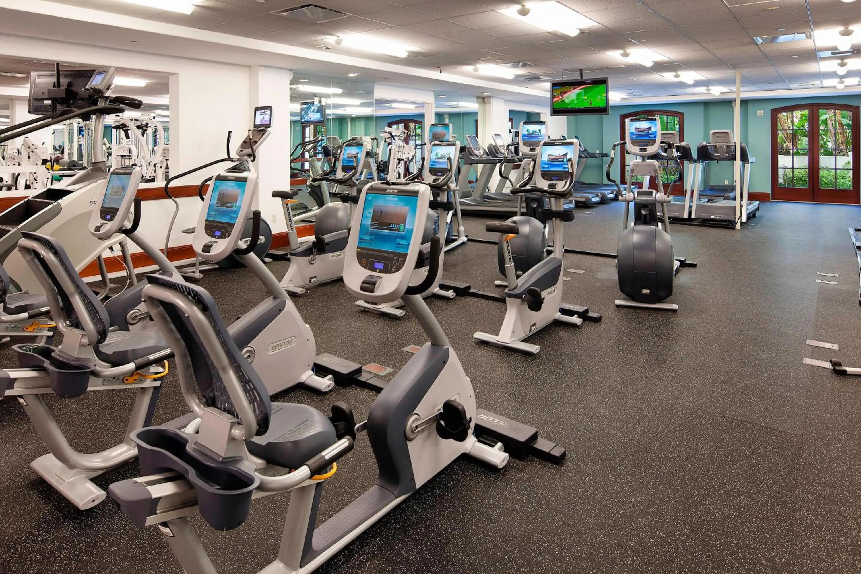 Fitness centre/facilities in The Ritz-Carlton Bacara, Santa Barbara