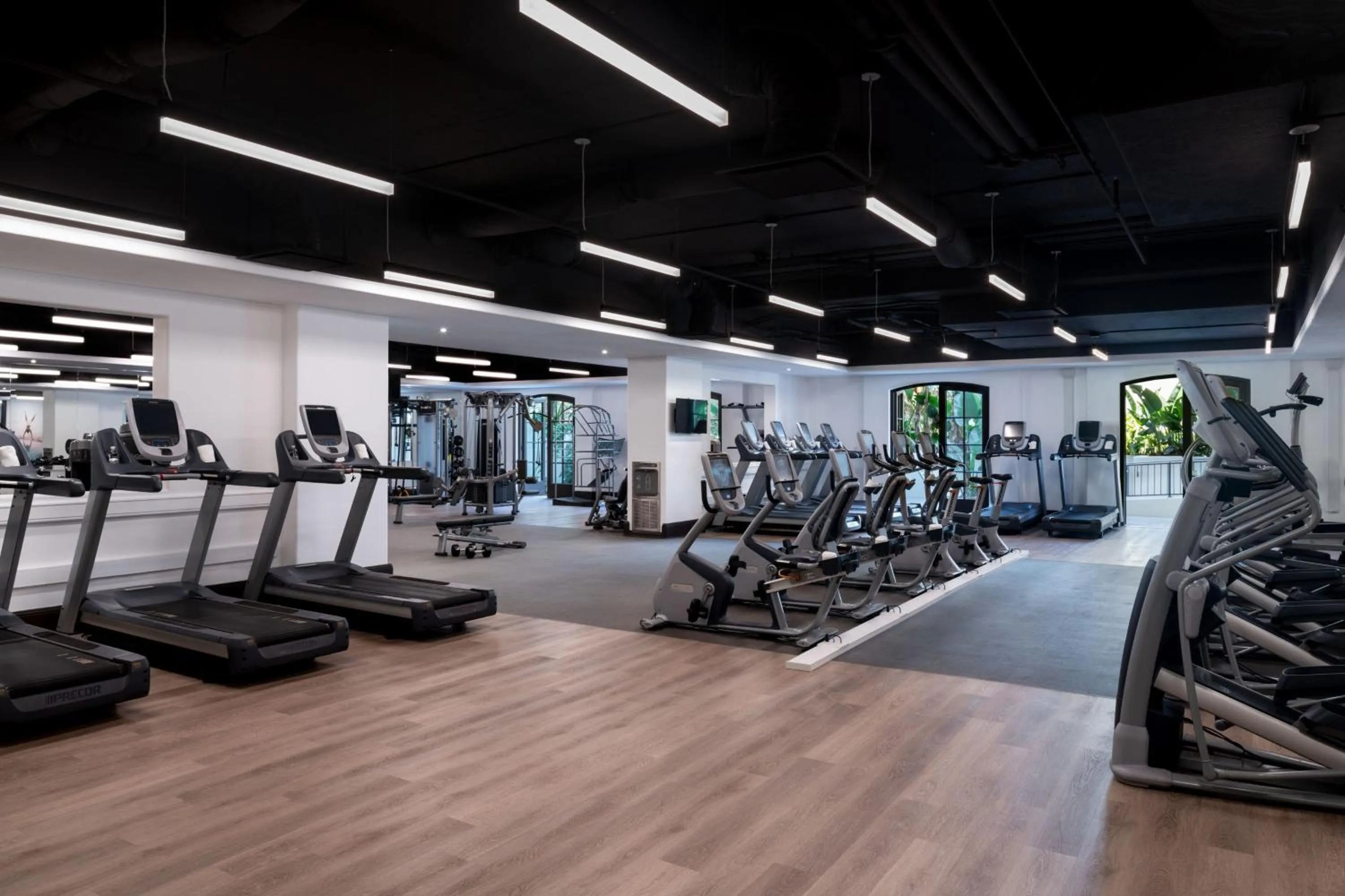 Fitness centre/facilities in The Ritz-Carlton Bacara, Santa Barbara