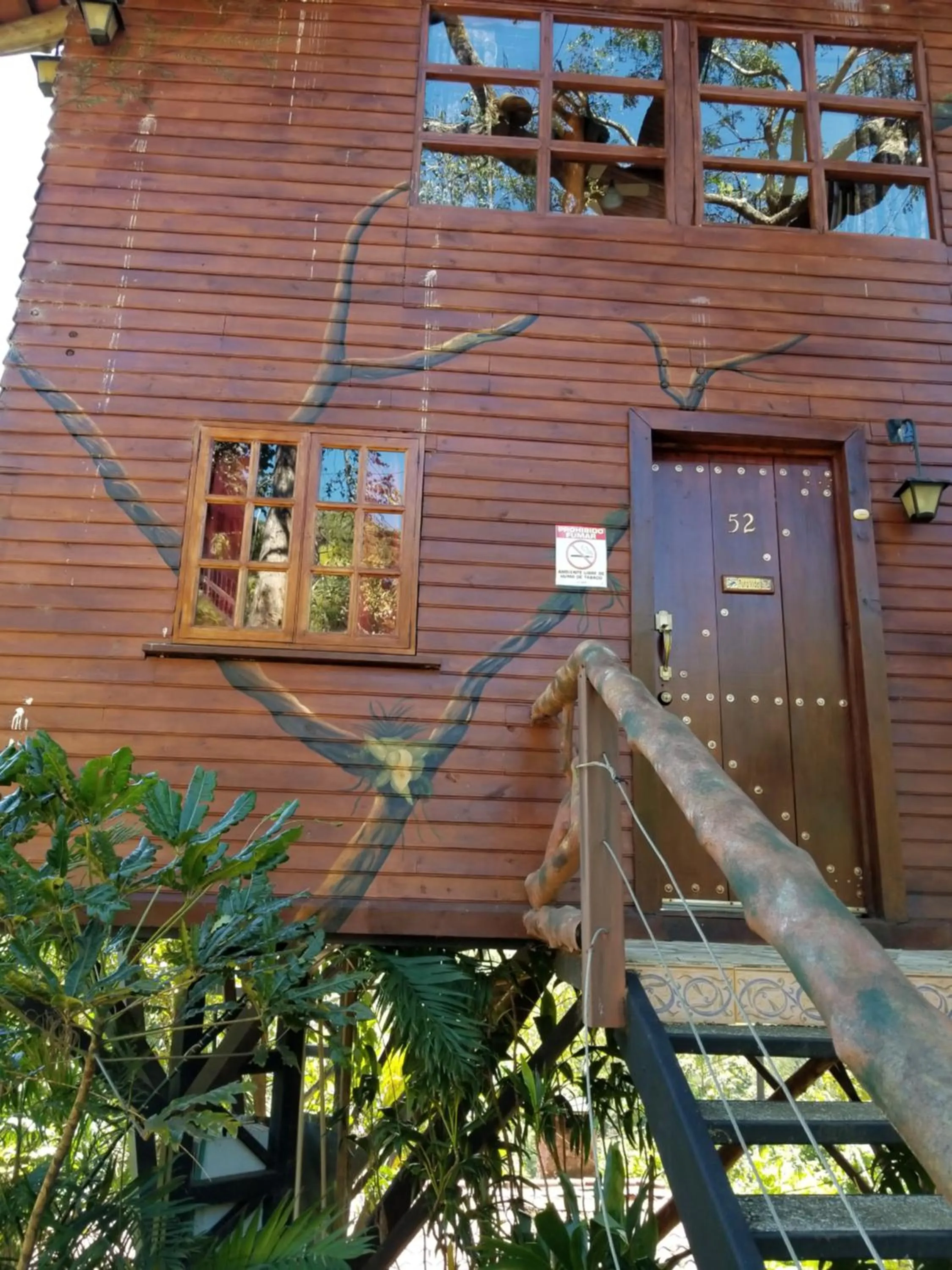 Balcony/Terrace in Hotel Monte Campana Heredia