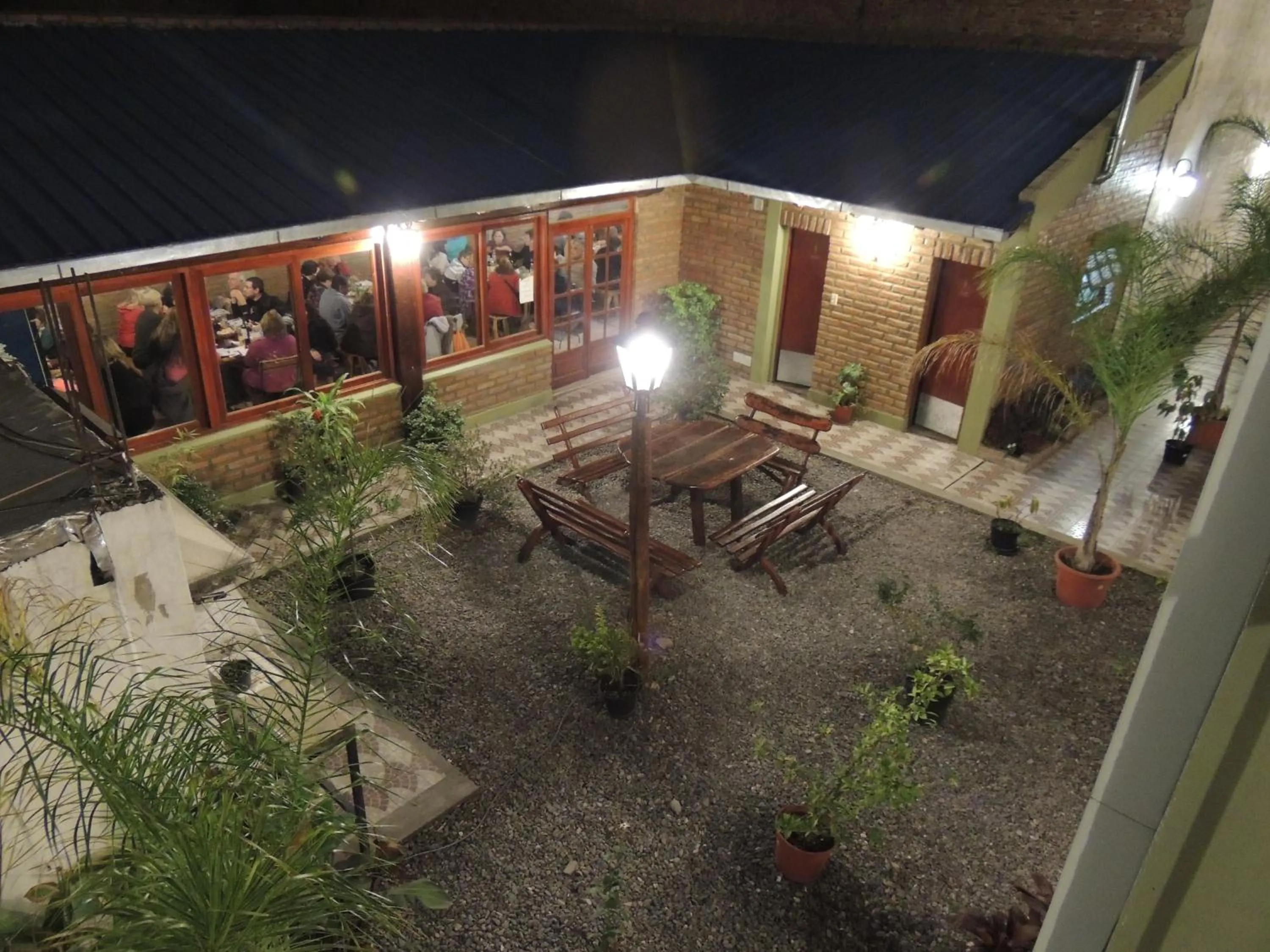Patio in Hotel Buenos Aires