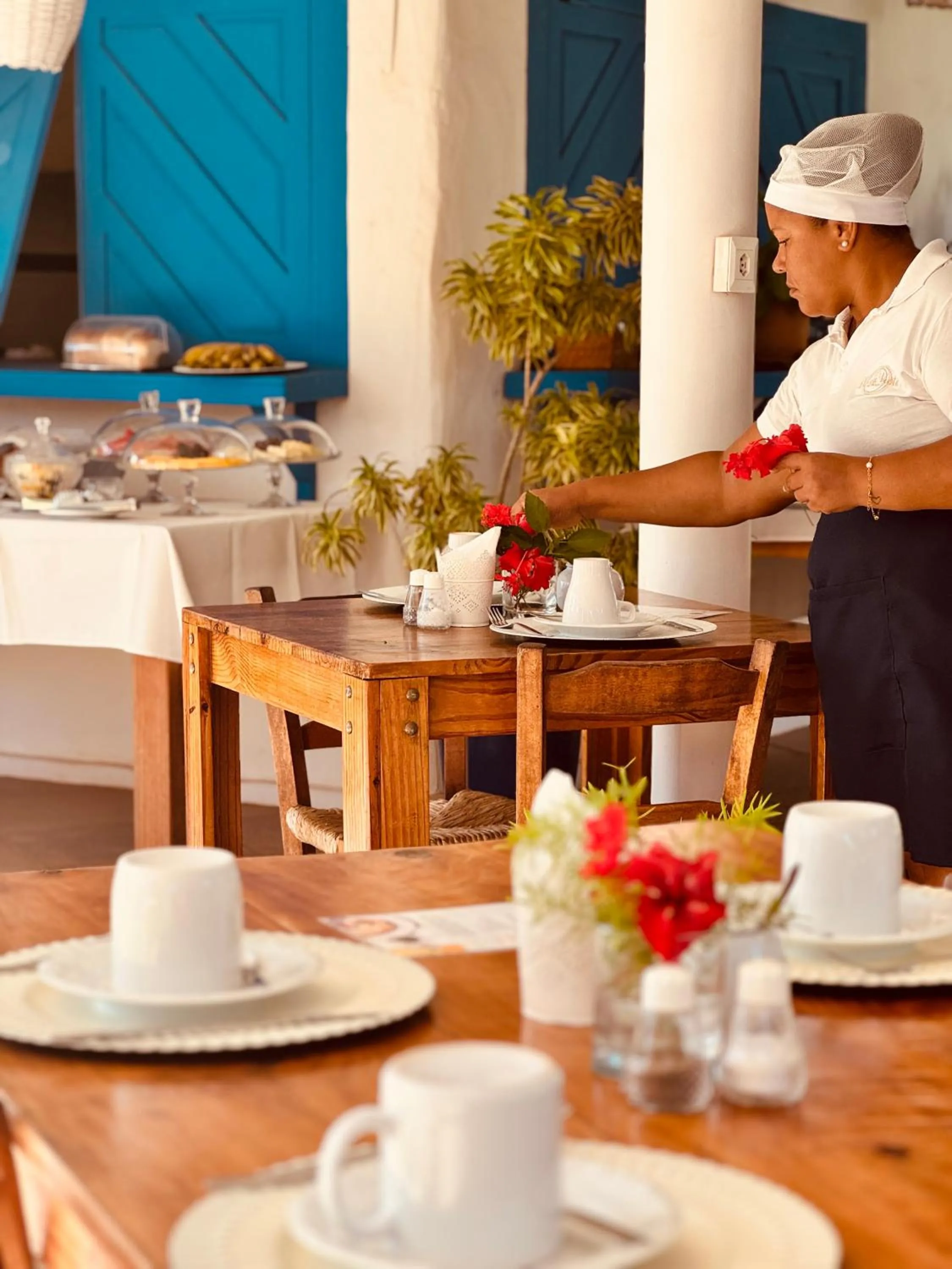 Food and drinks in Pousada Ilha do Vento