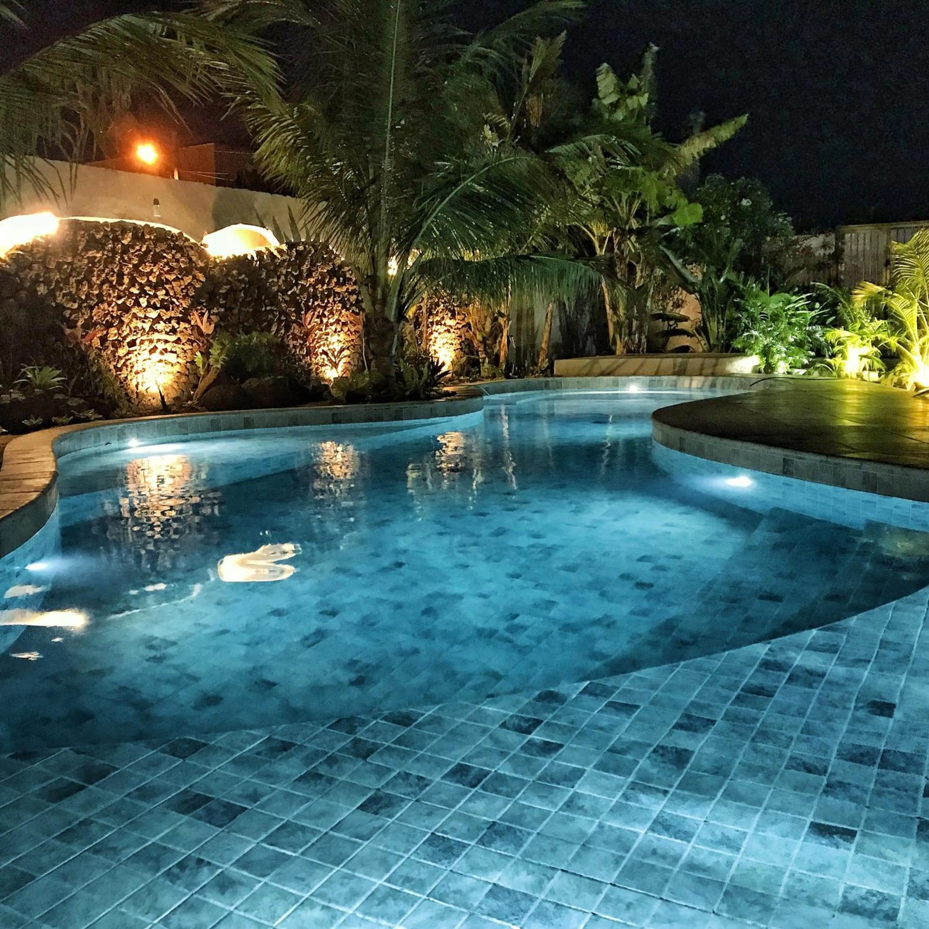 Swimming pool in Pousada Ilha do Vento