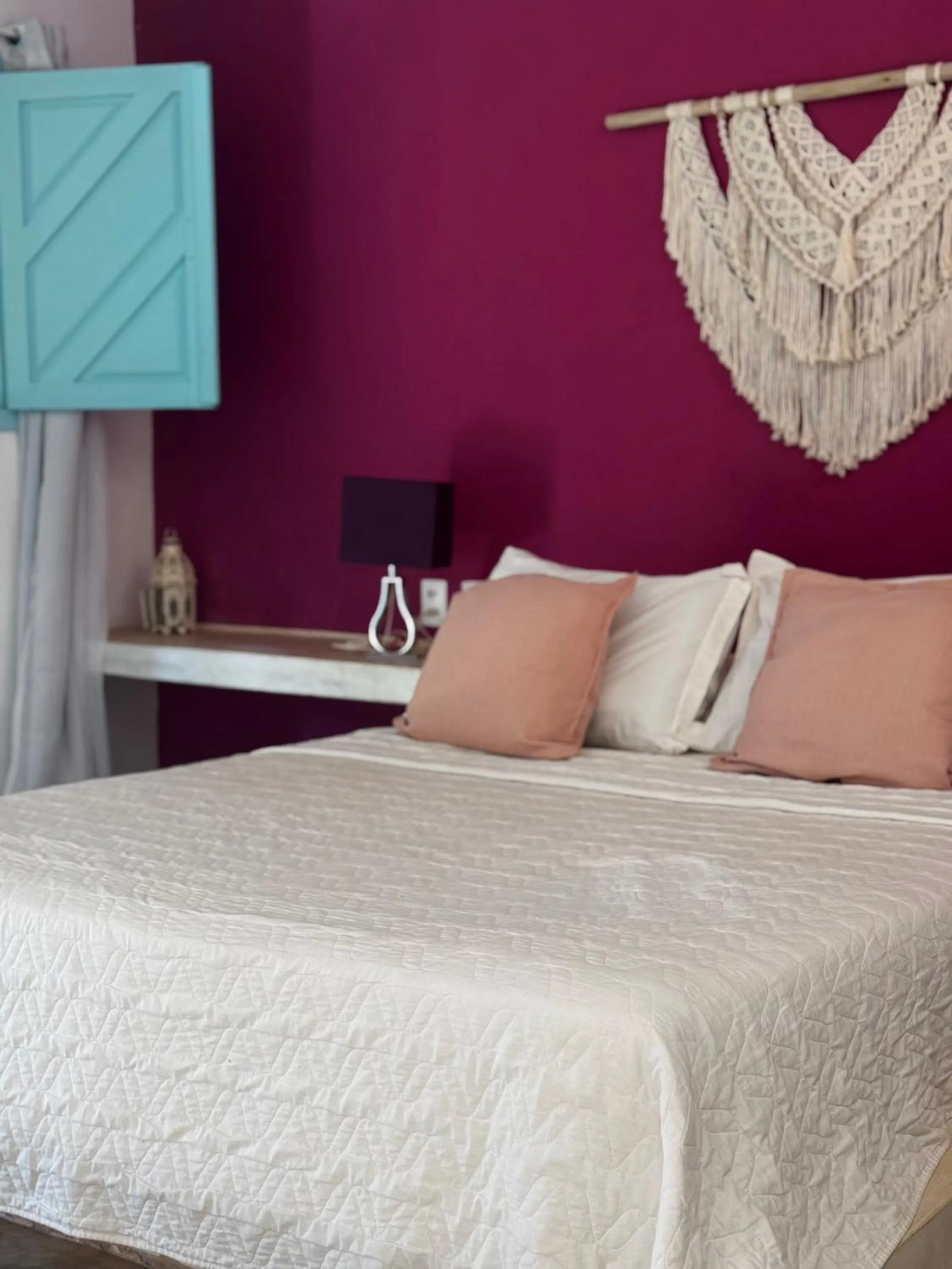 Bed in Pousada Ilha do Vento