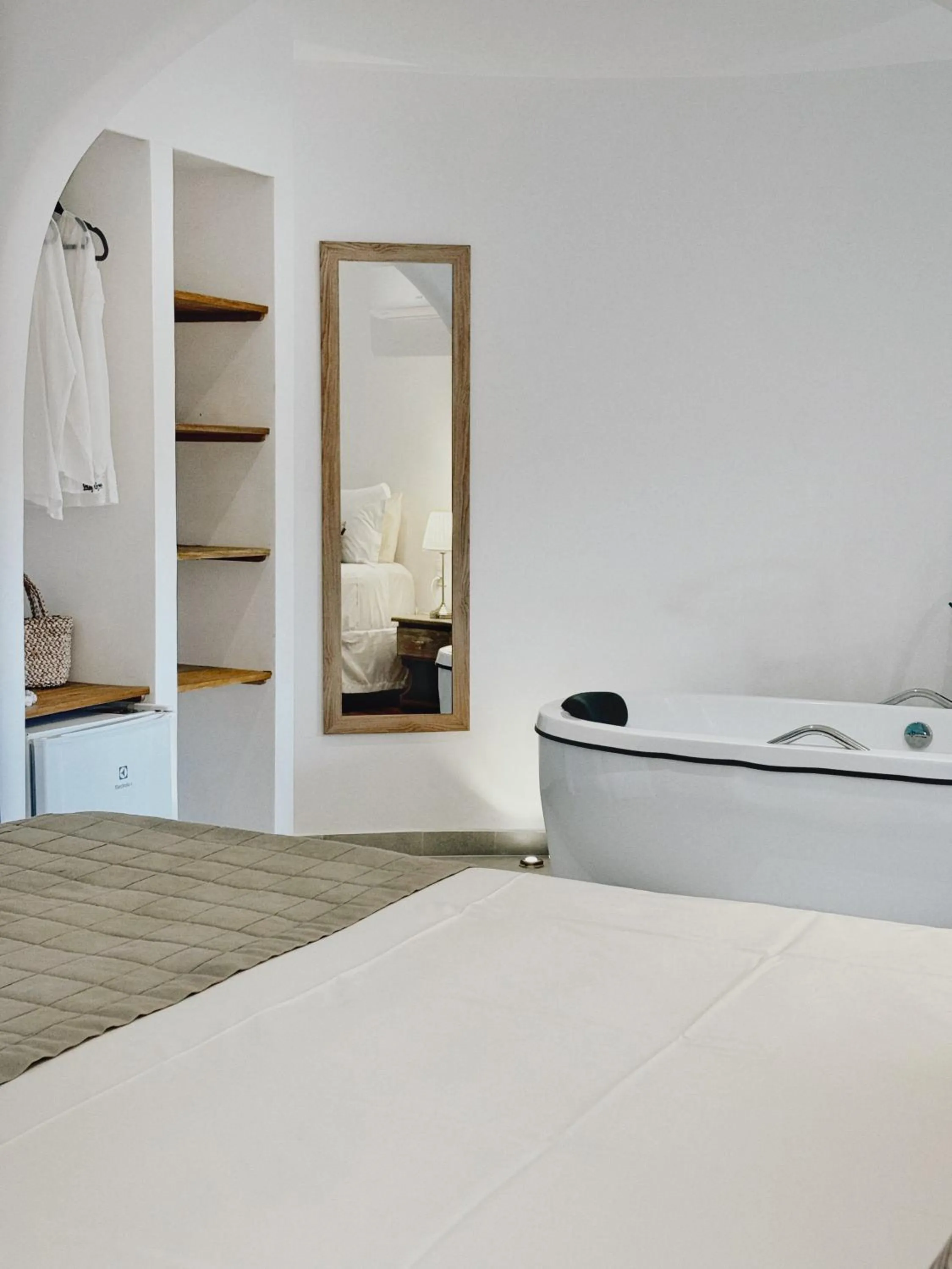 Bed in Pousada Ilha do Vento