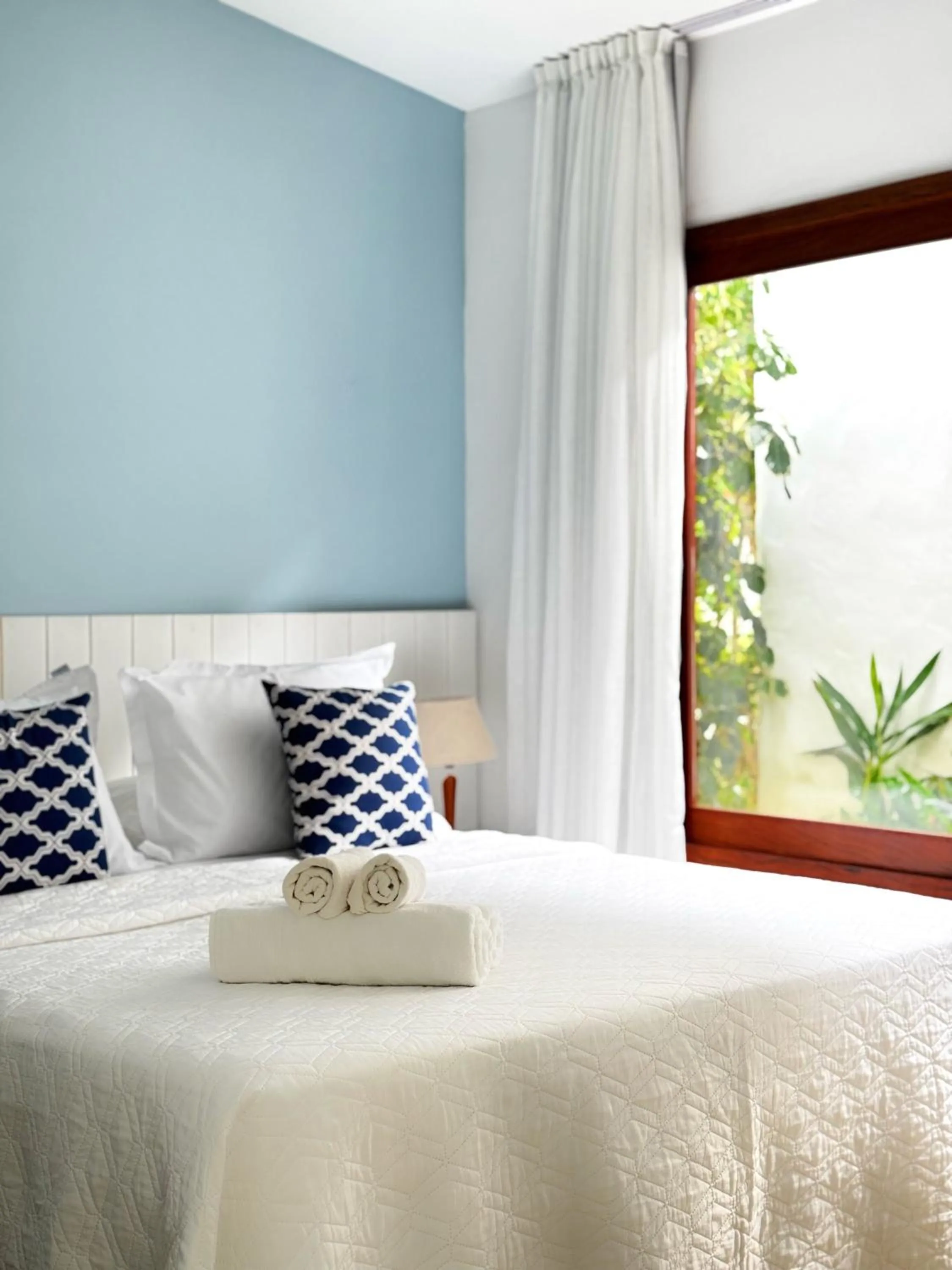 Bed in Pousada Ilha do Vento