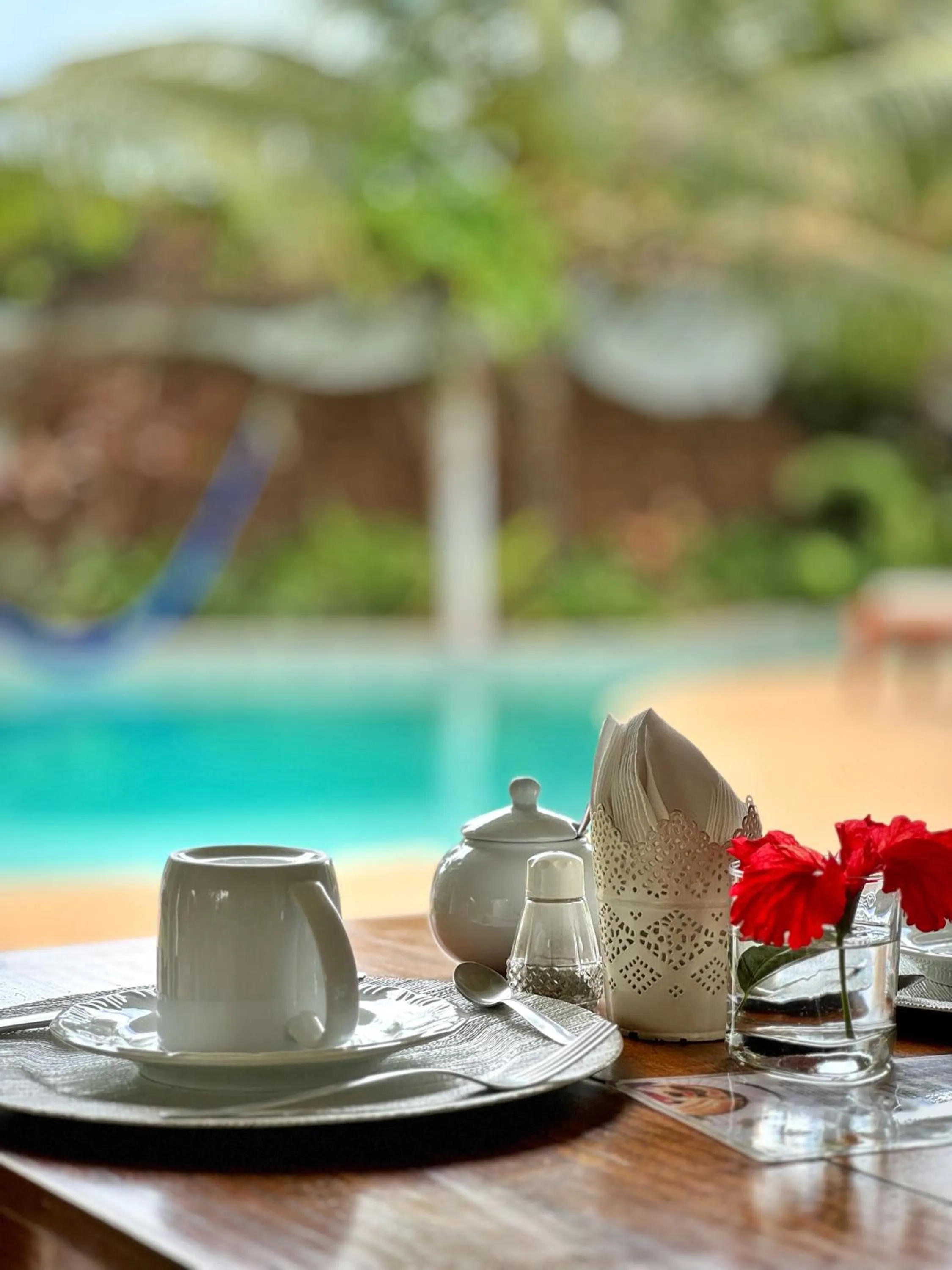 Breakfast in Pousada Ilha do Vento