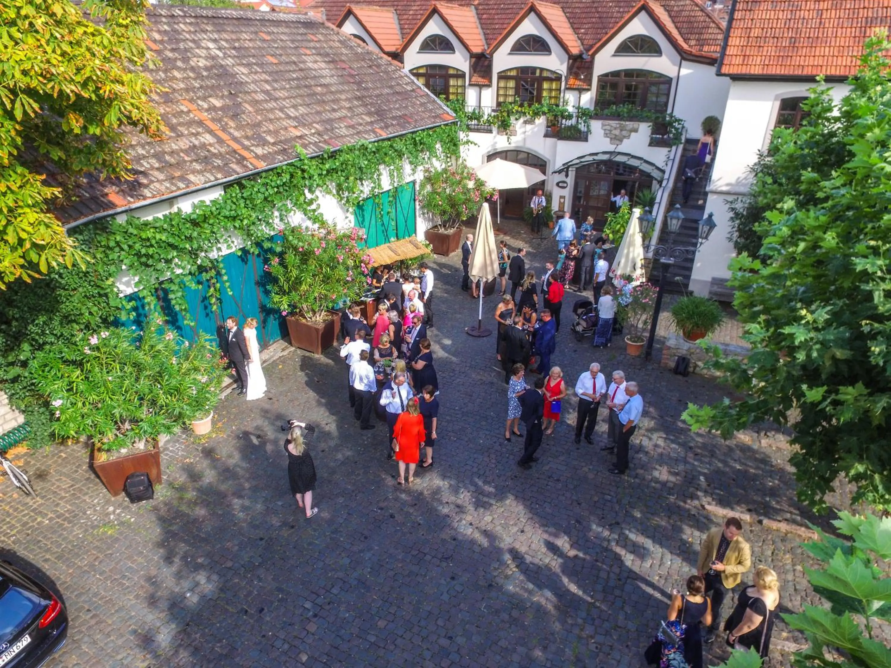 Patio in Landhotel Battenheimer Hof