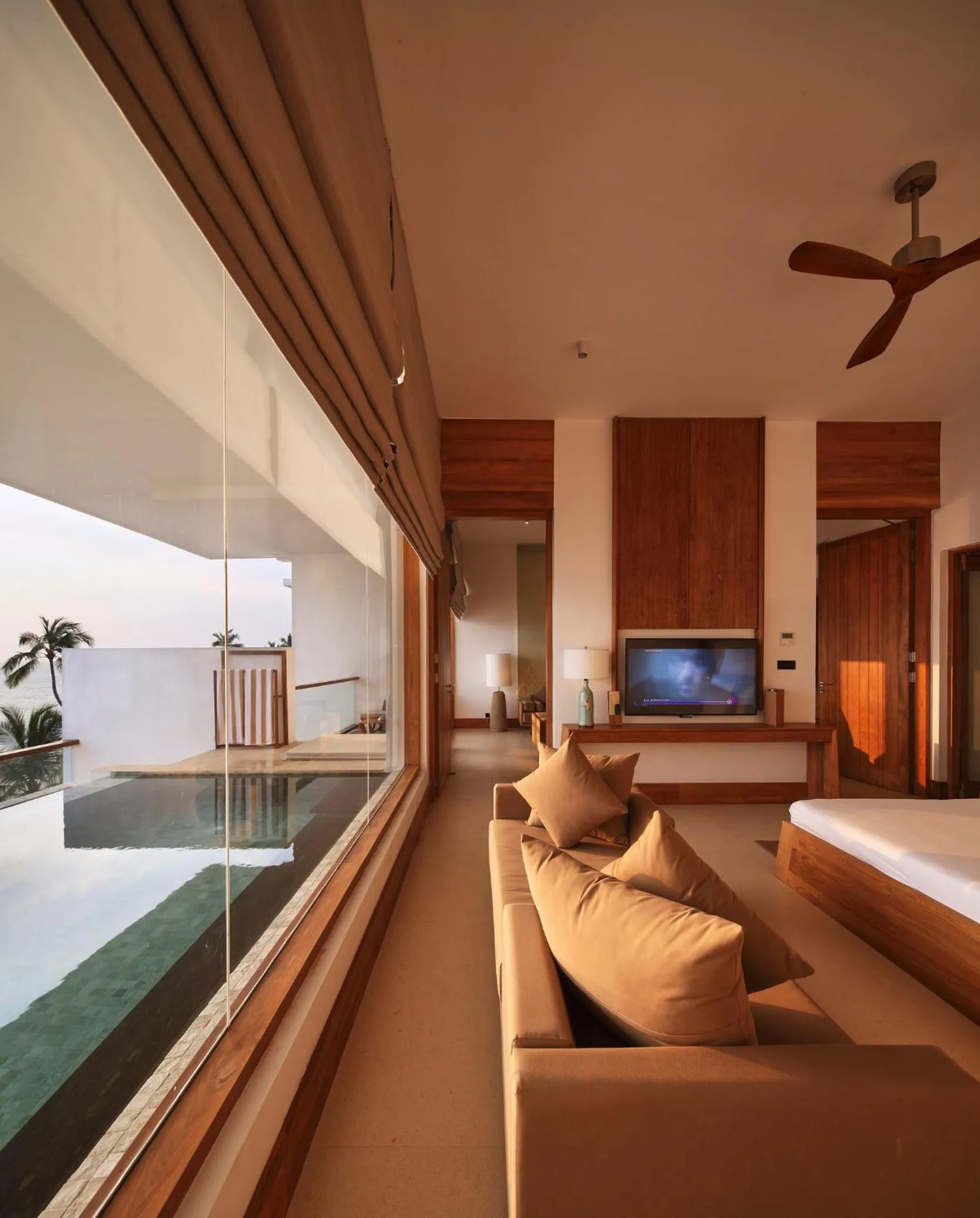 Seating area in Riff Hikkaduwa