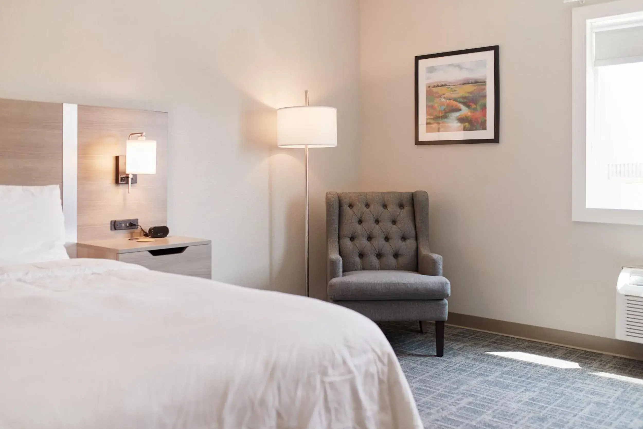 Seating area, Bed in Brady Hotel Seating area, Bed in Brady Hotel