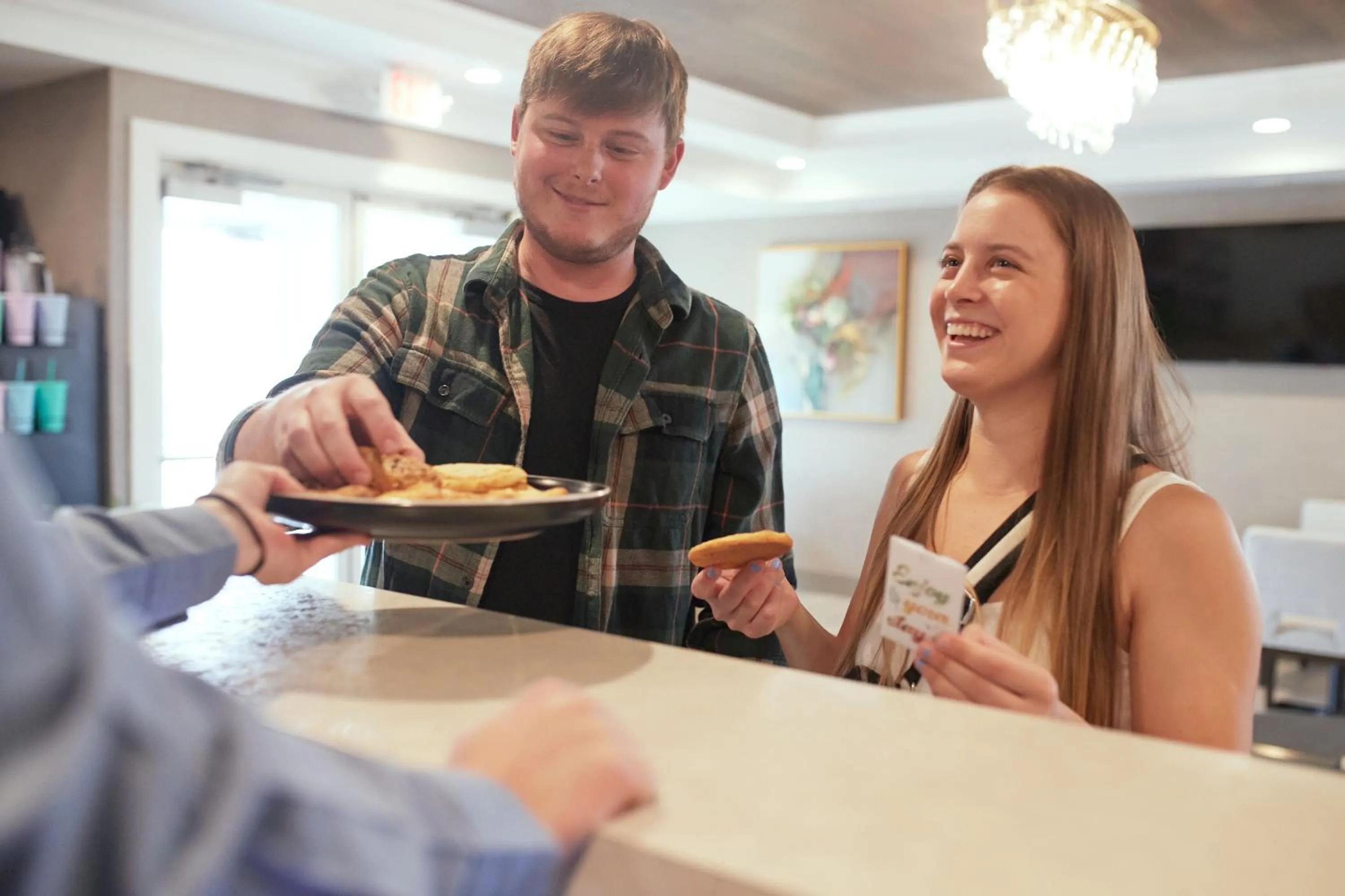 Lobby or reception in Brady Hotel