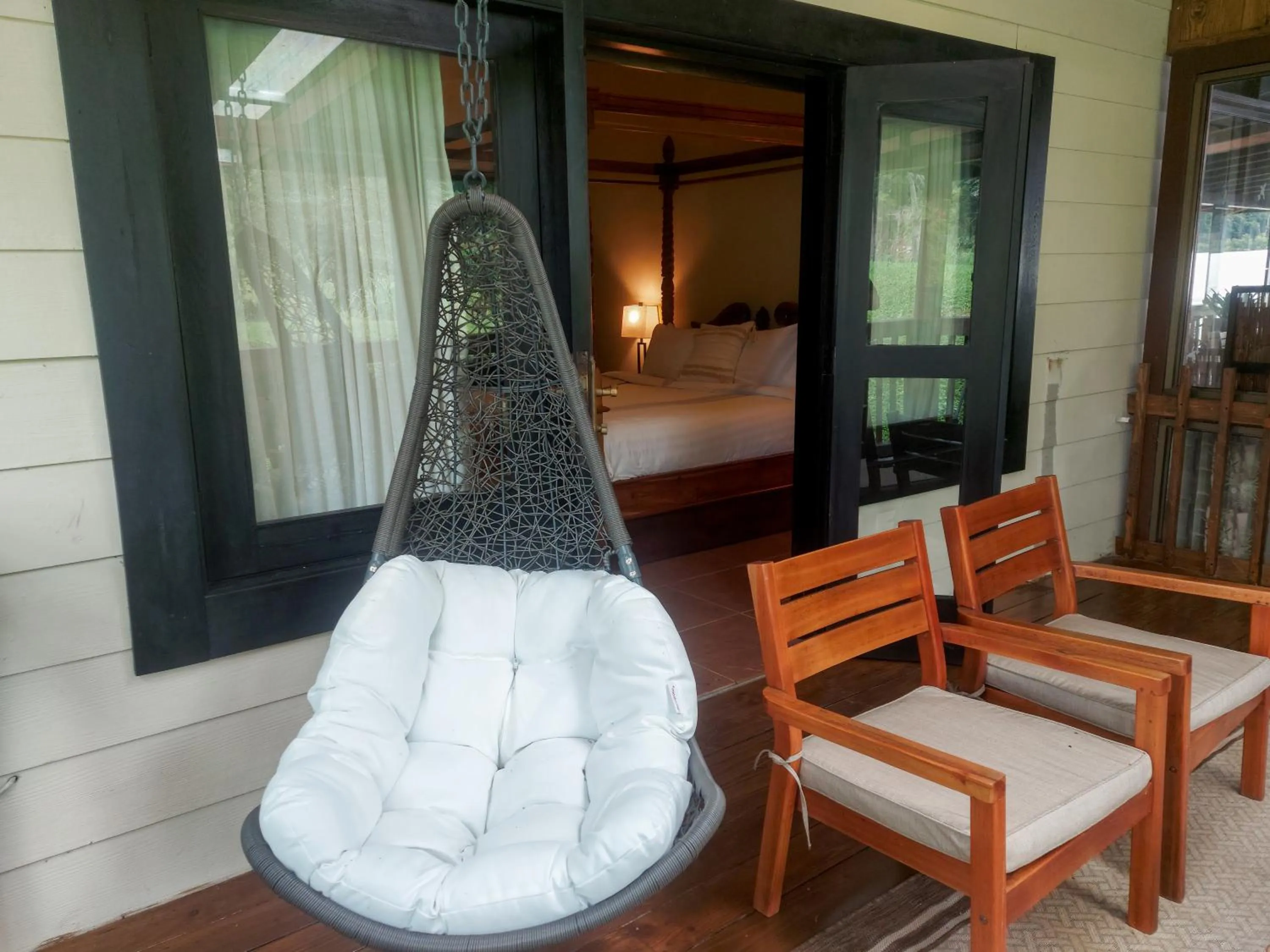 Balcony/Terrace in The Riverside Inn