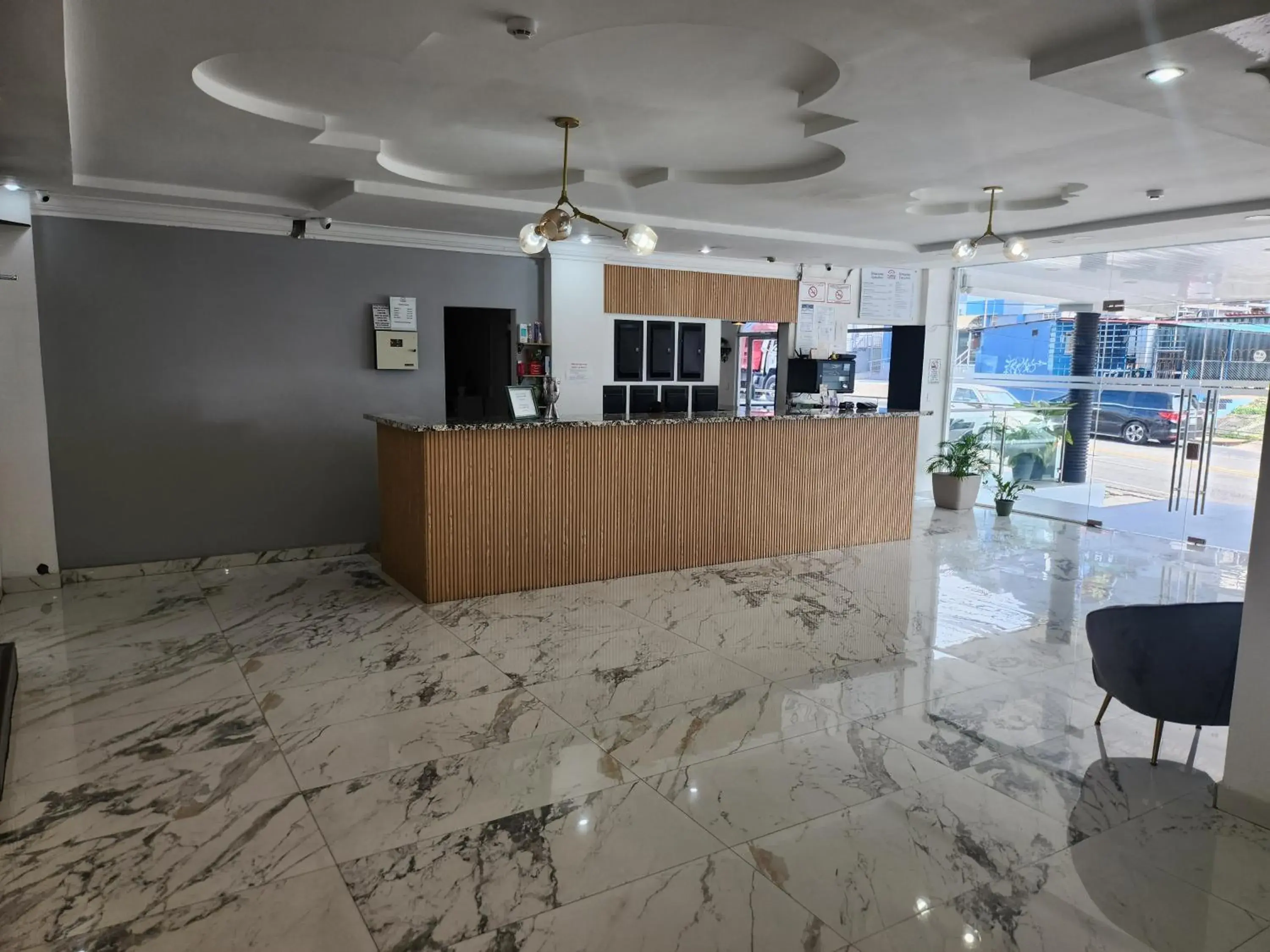 Lobby or reception in Hotel Via Espana Lobby or reception in Hotel Via Espana