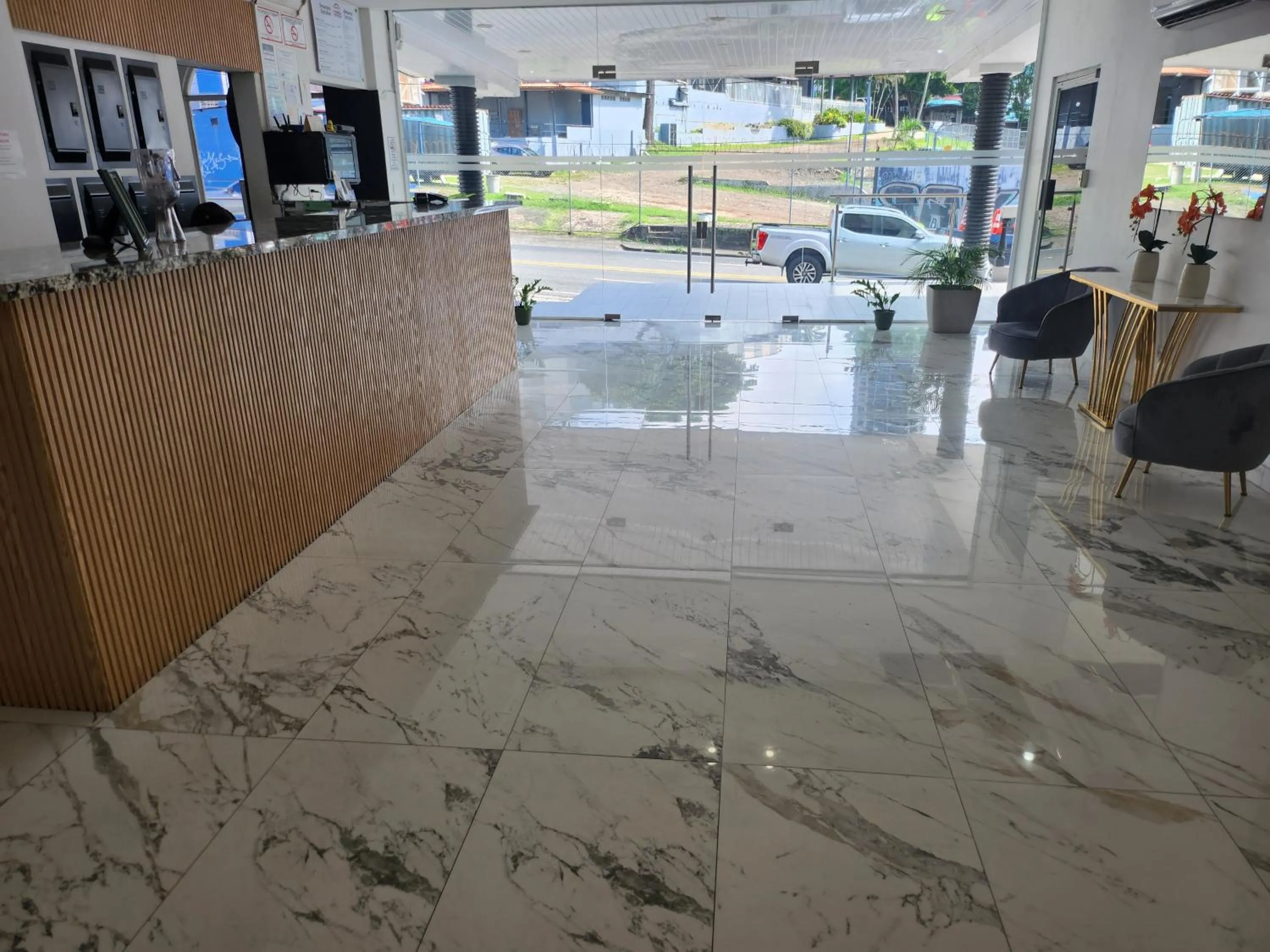 Lobby or reception in Hotel Via Espana