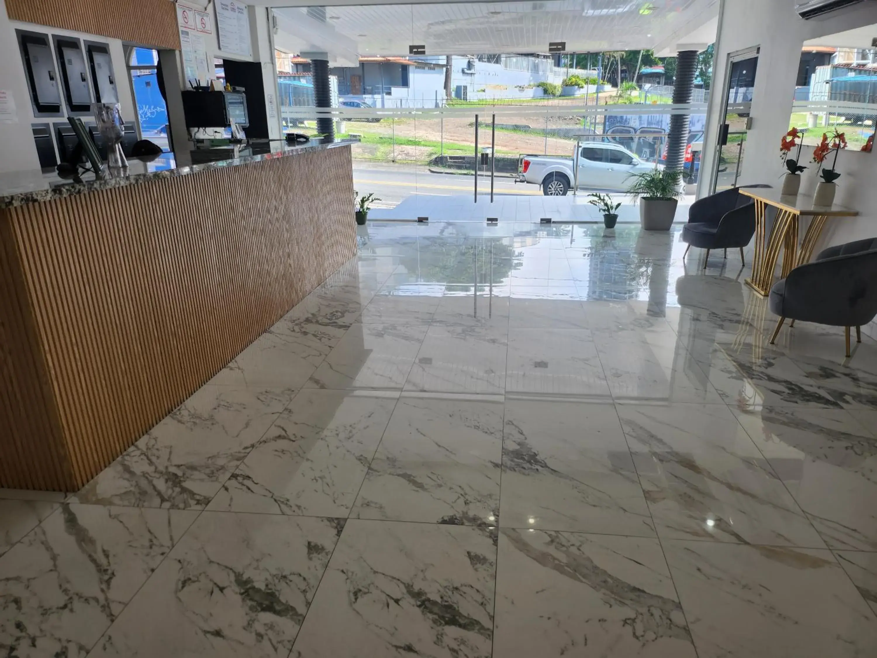 Lobby or reception in Hotel Via Espana Lobby or reception in Hotel Via Espana