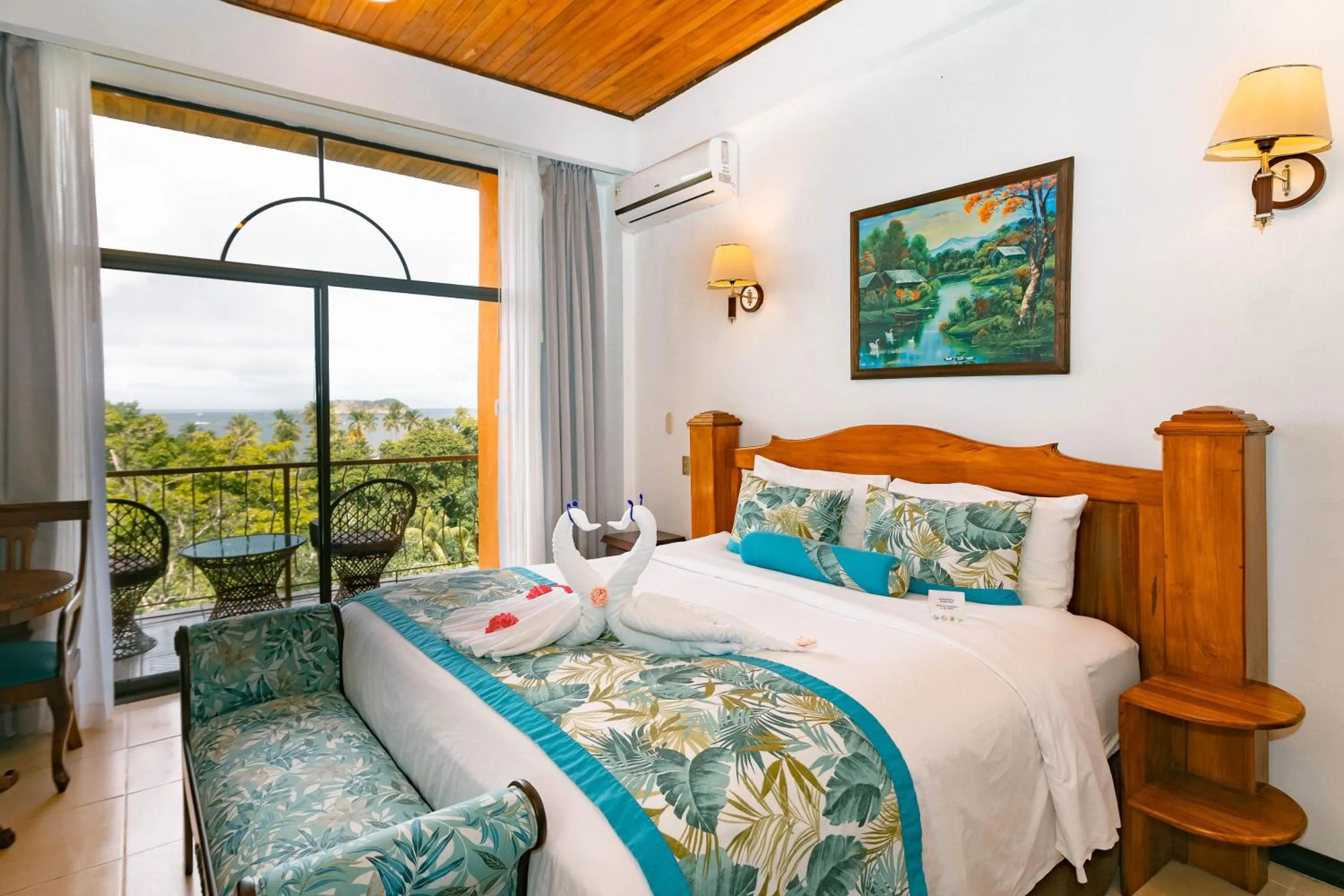 Photo of the whole room, Bed in Hotel San Bada Resort & Spa