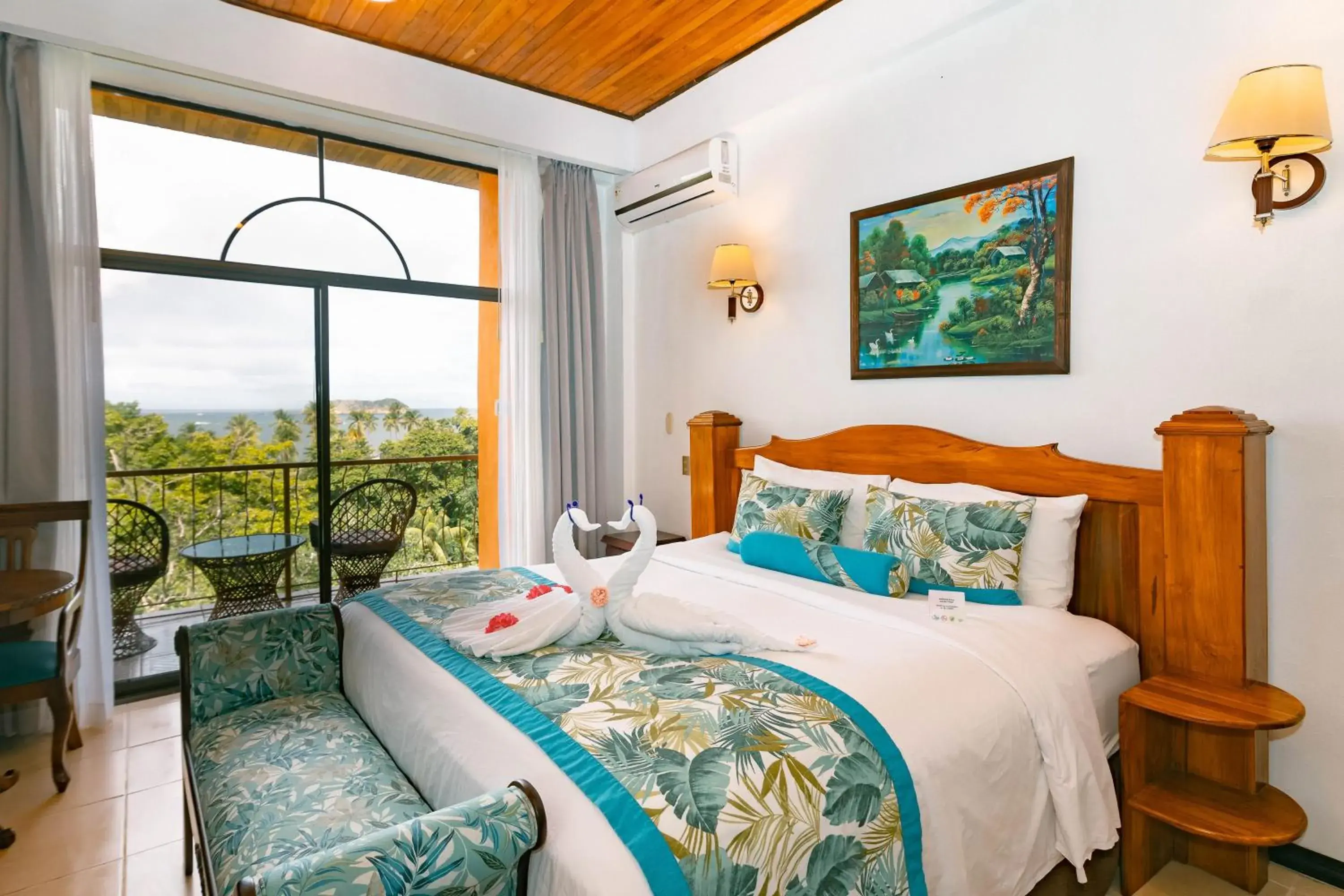 Deluxe Room with Partial Ocean View in Hotel San Bada Resort & Spa Deluxe Room with Partial Ocean View in Hotel San Bada Resort & Spa