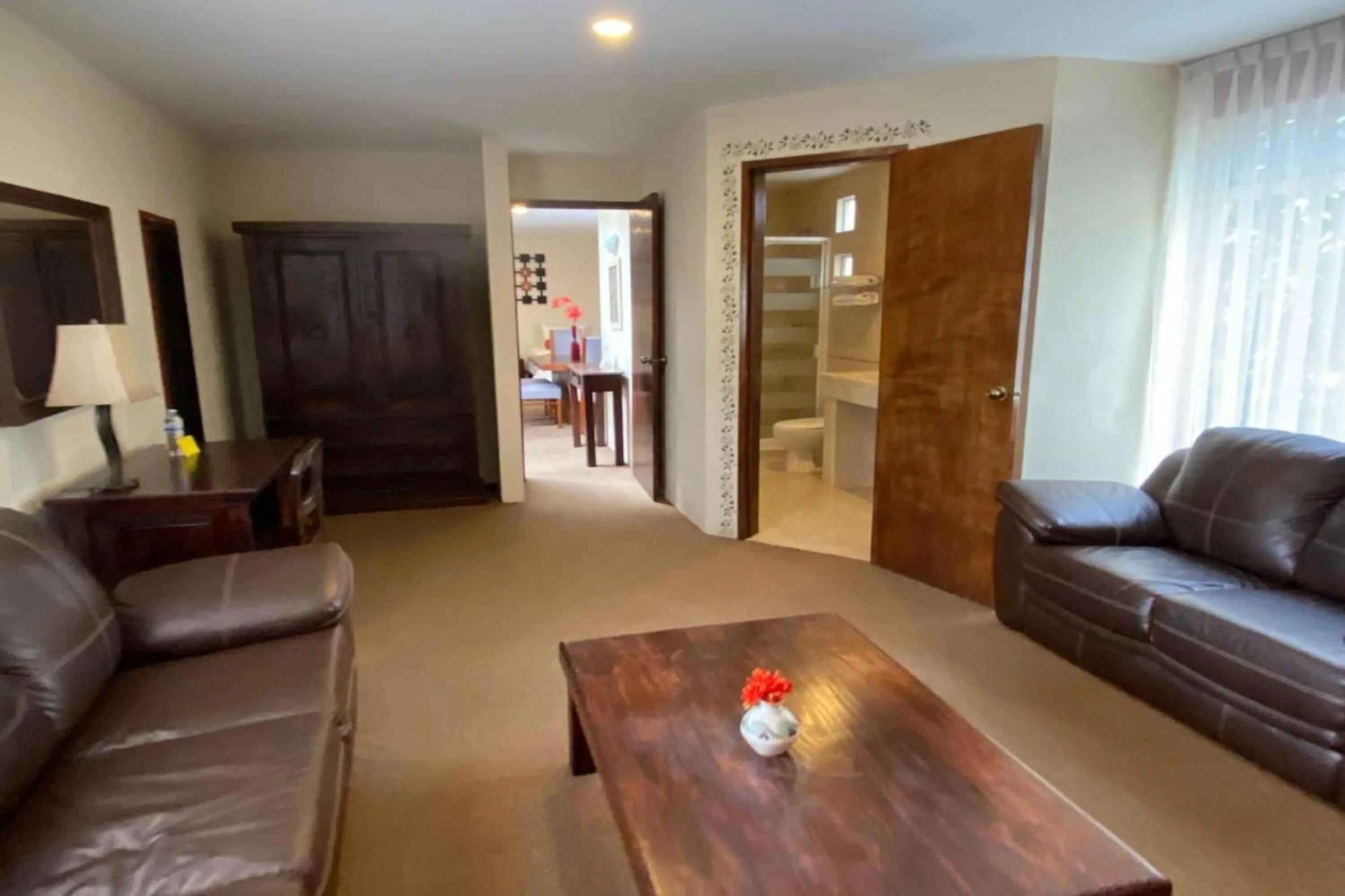 Seating area in Capital O Hotel La Huerta Golf & Hotel, Cholula