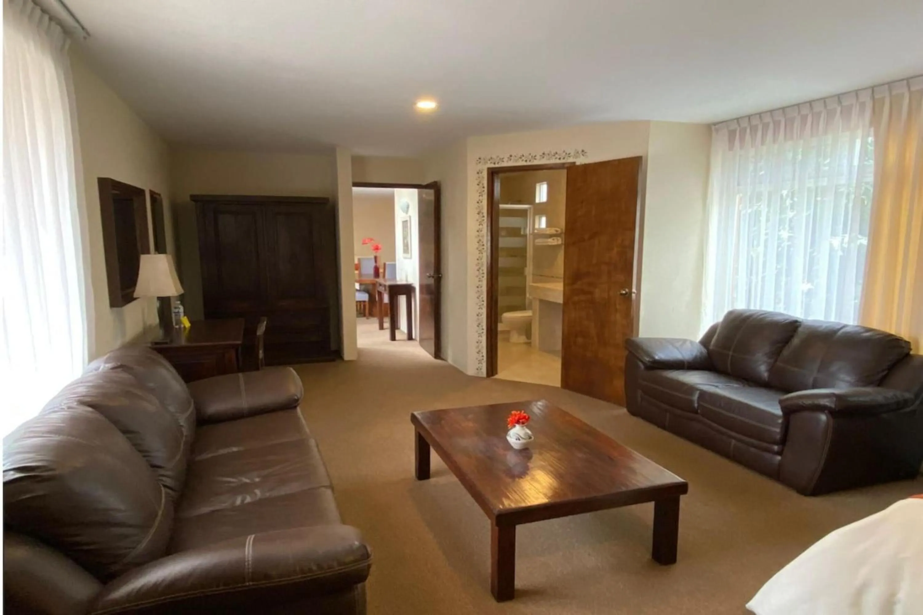 Seating area in Capital O Hotel La Huerta Golf & Hotel, Cholula