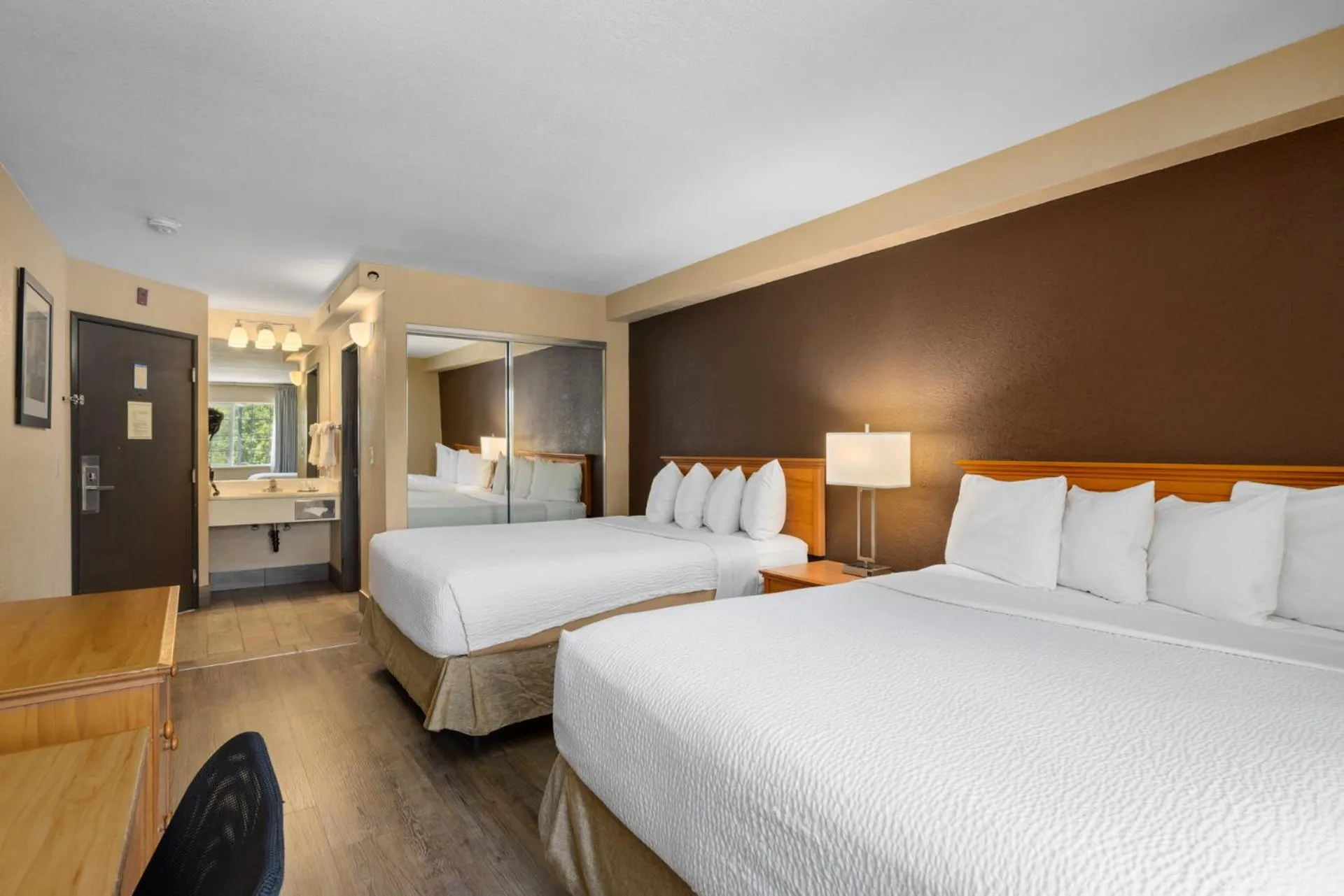 Bed in Ramada by Wyndham Portland