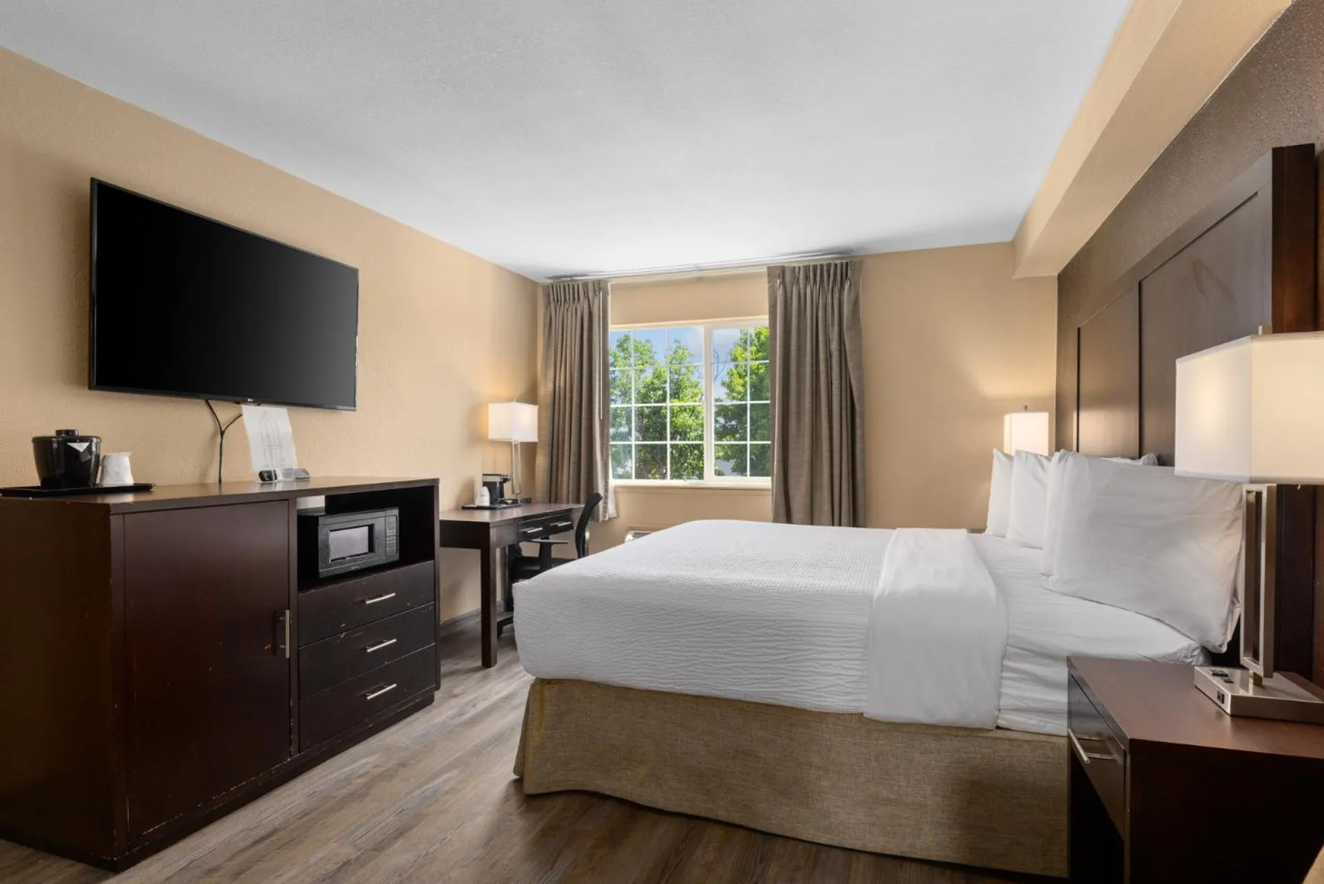 Bed in Ramada by Wyndham Portland