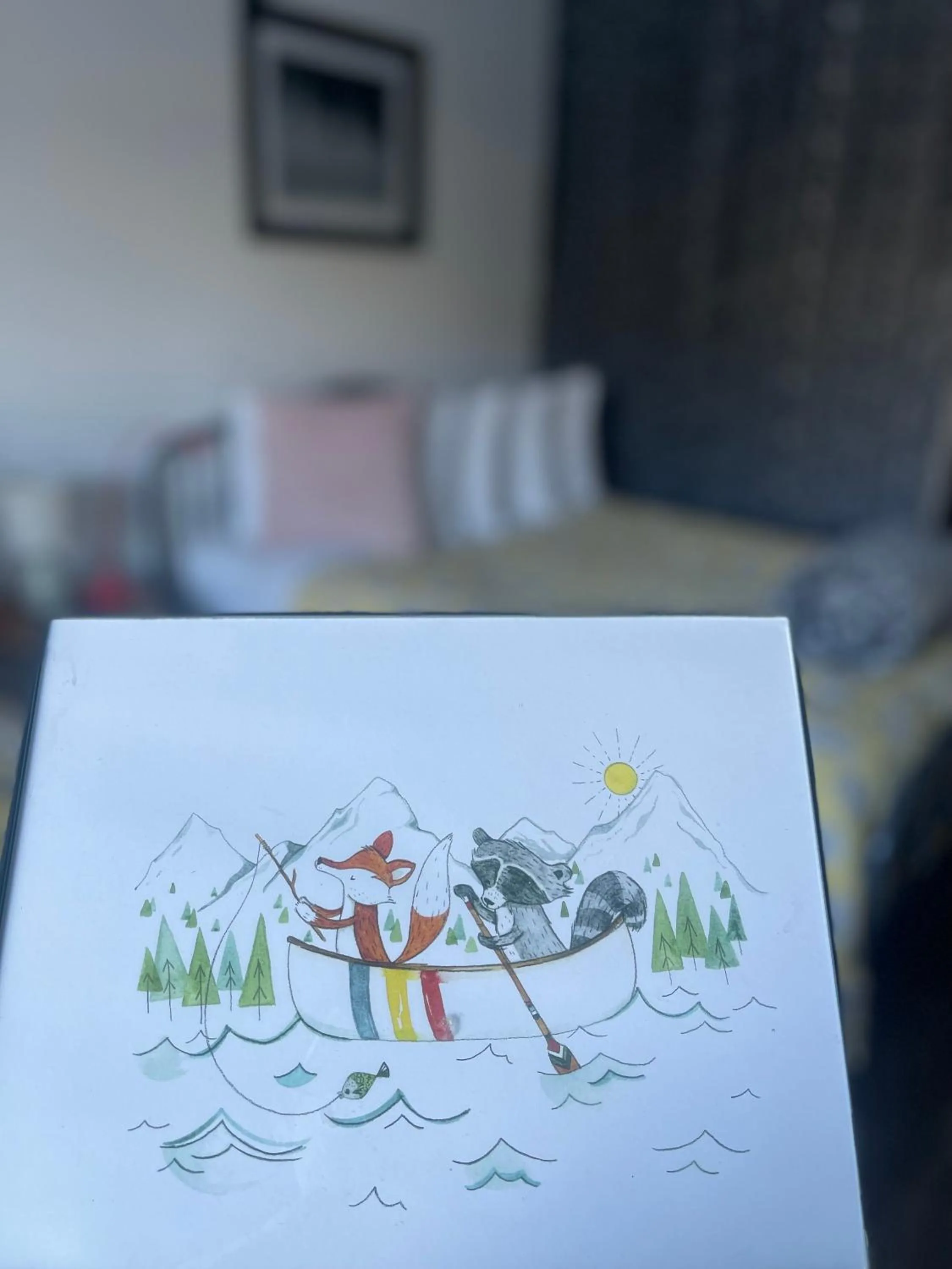 Decorative detail in Chalet Inn