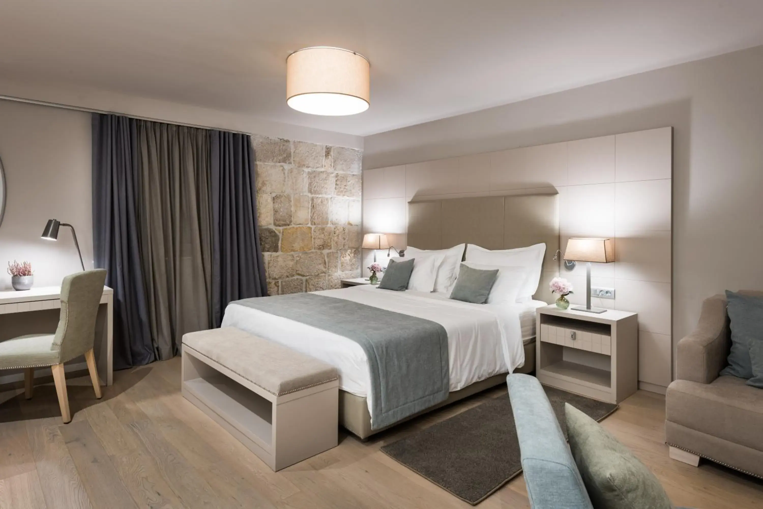 Bedroom, Bed in Torretta Palace Hotel Bedroom, Bed in Torretta Palace Hotel