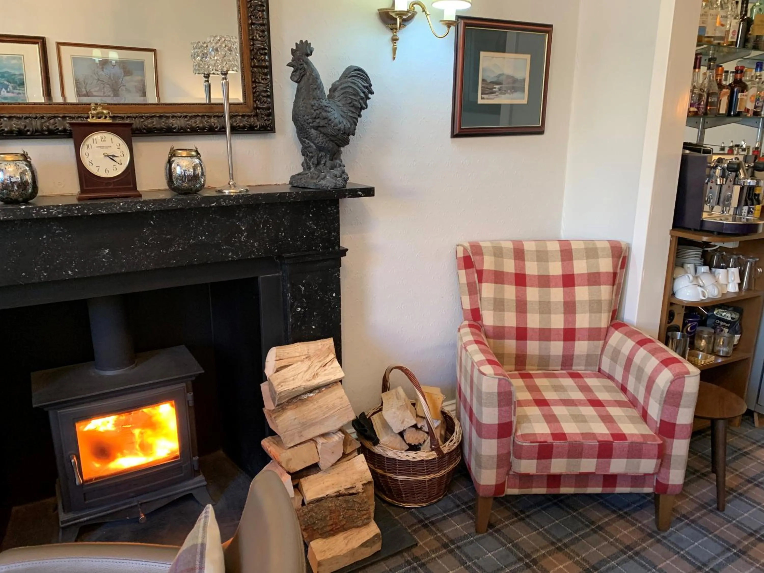 Seating area in The Albany St Andrews