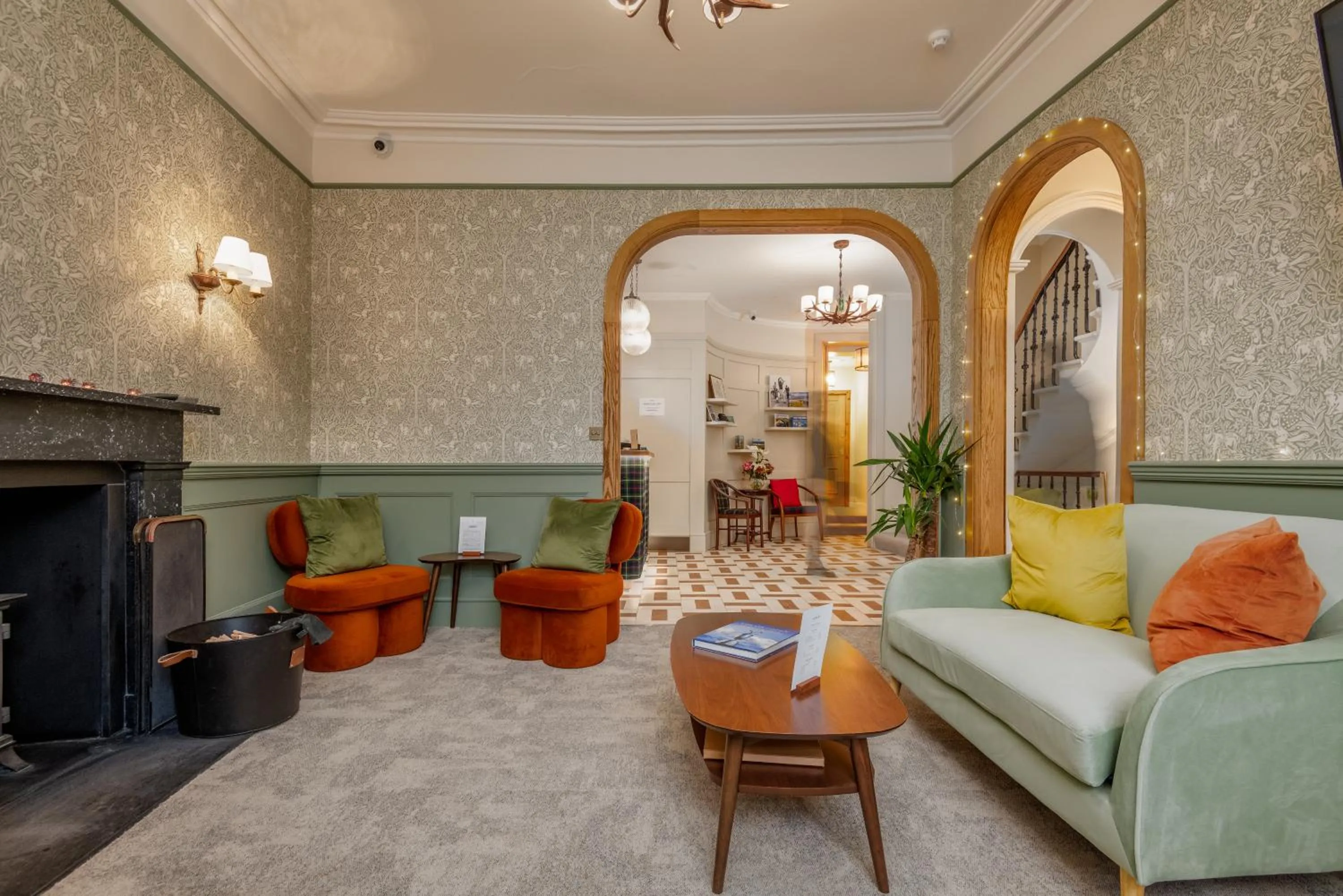 Lobby or reception in The Albany St Andrews