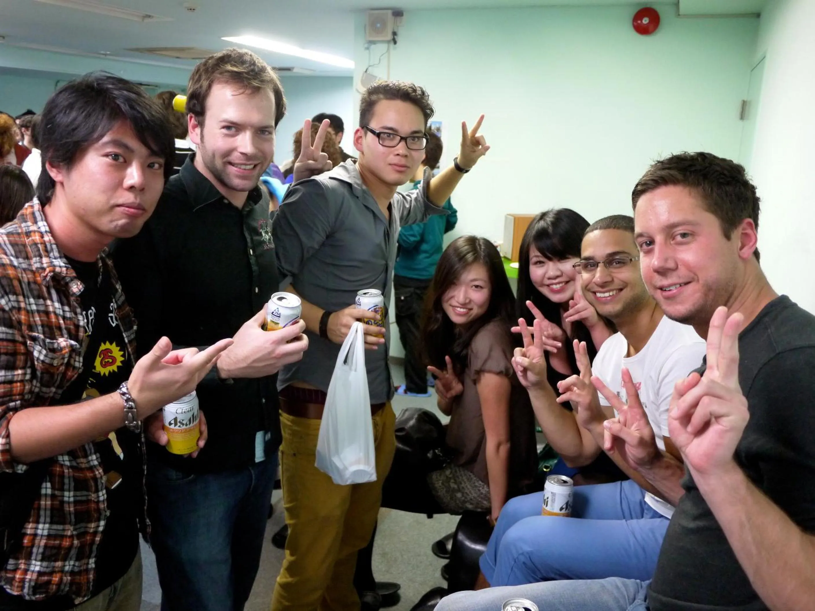 People in Ace Inn Shinjuku