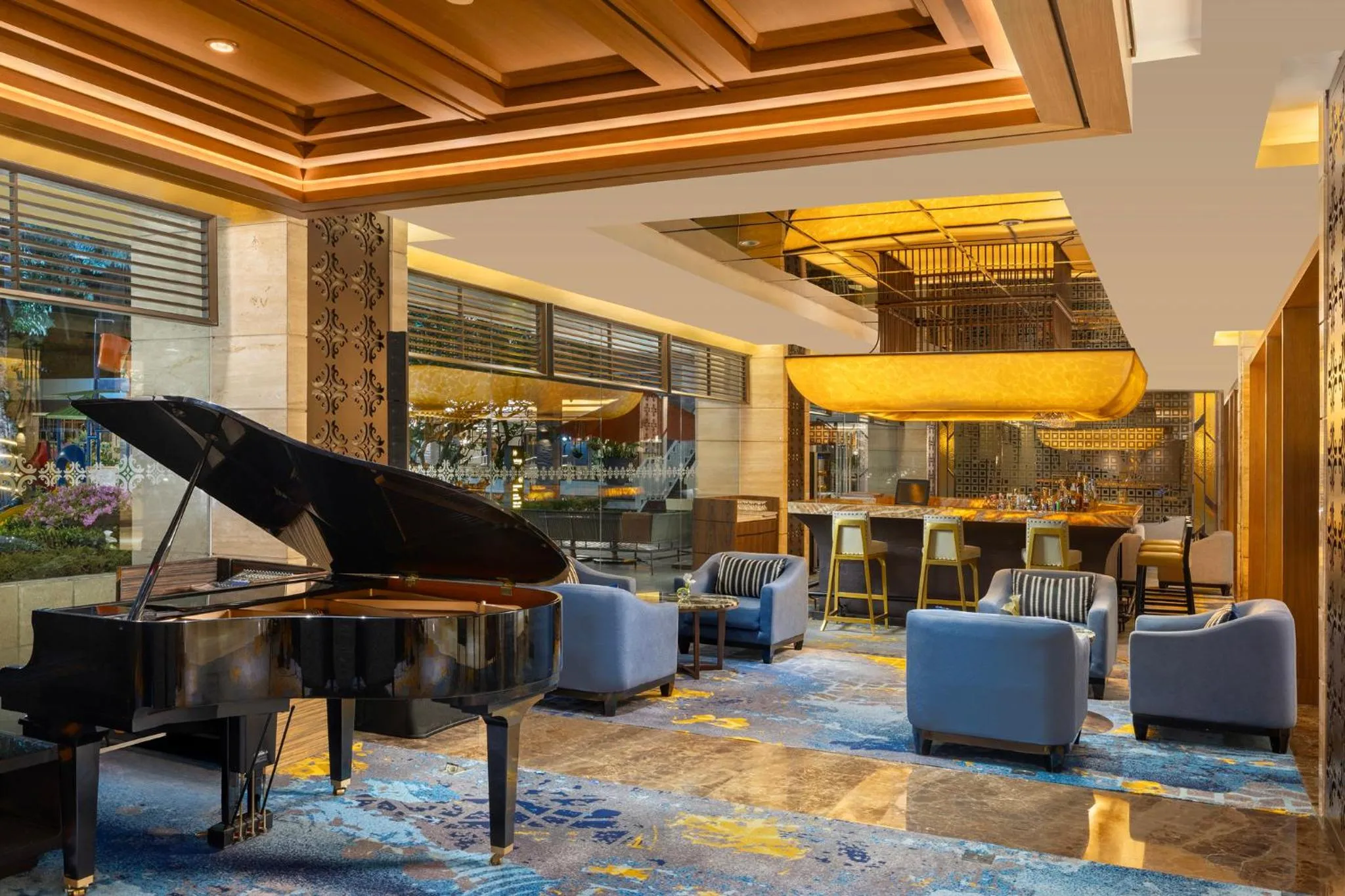 Lounge or bar in Royal Ambarrukmo Yogyakarta