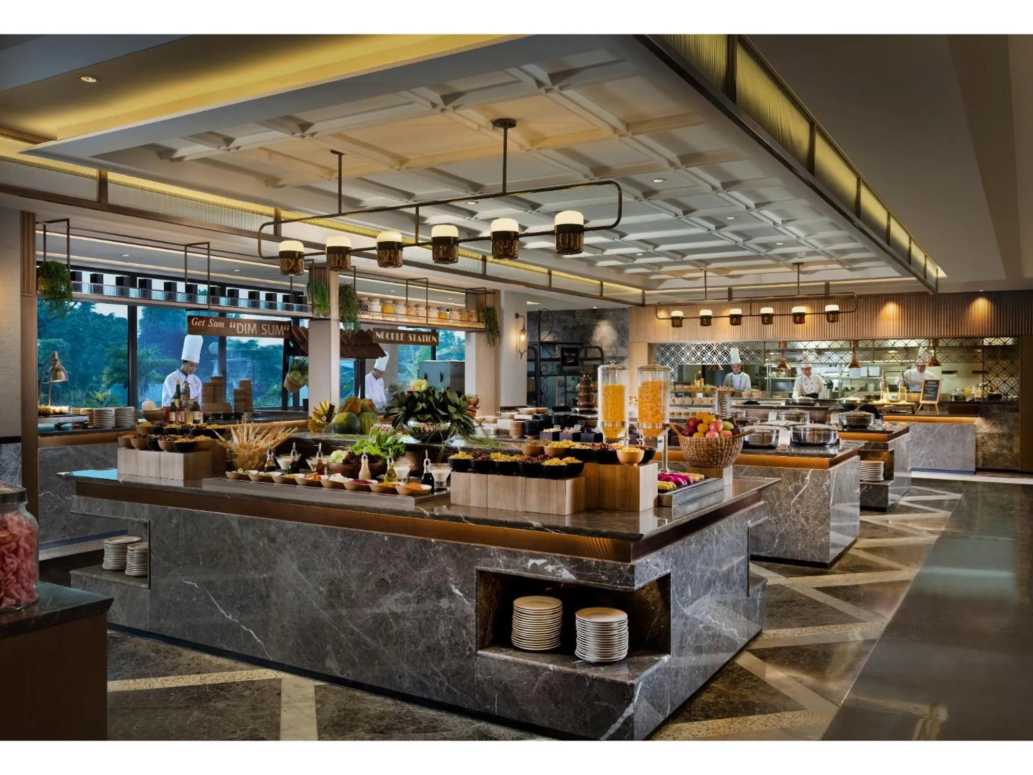 Continental breakfast in Royal Ambarrukmo Yogyakarta