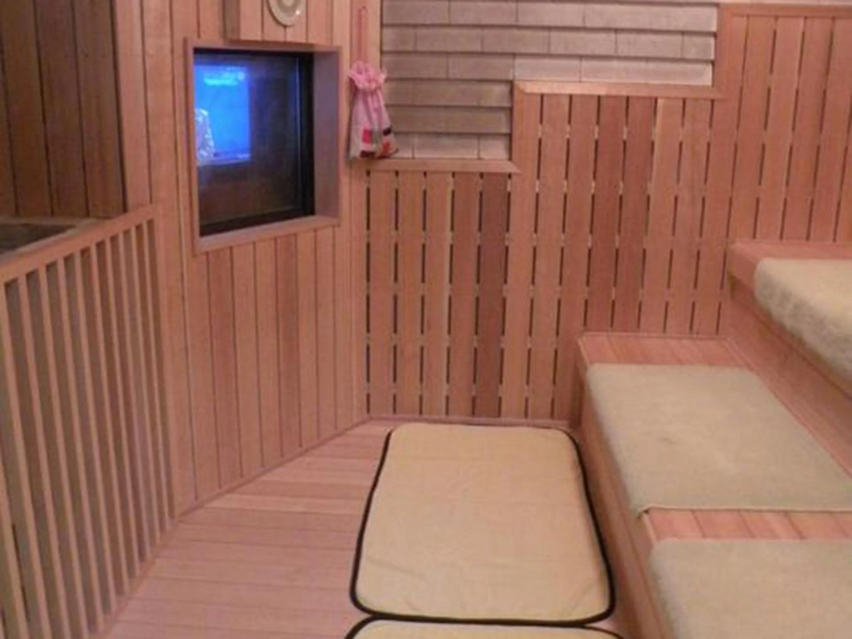 Sauna, Bed in First Inn Takamatsu