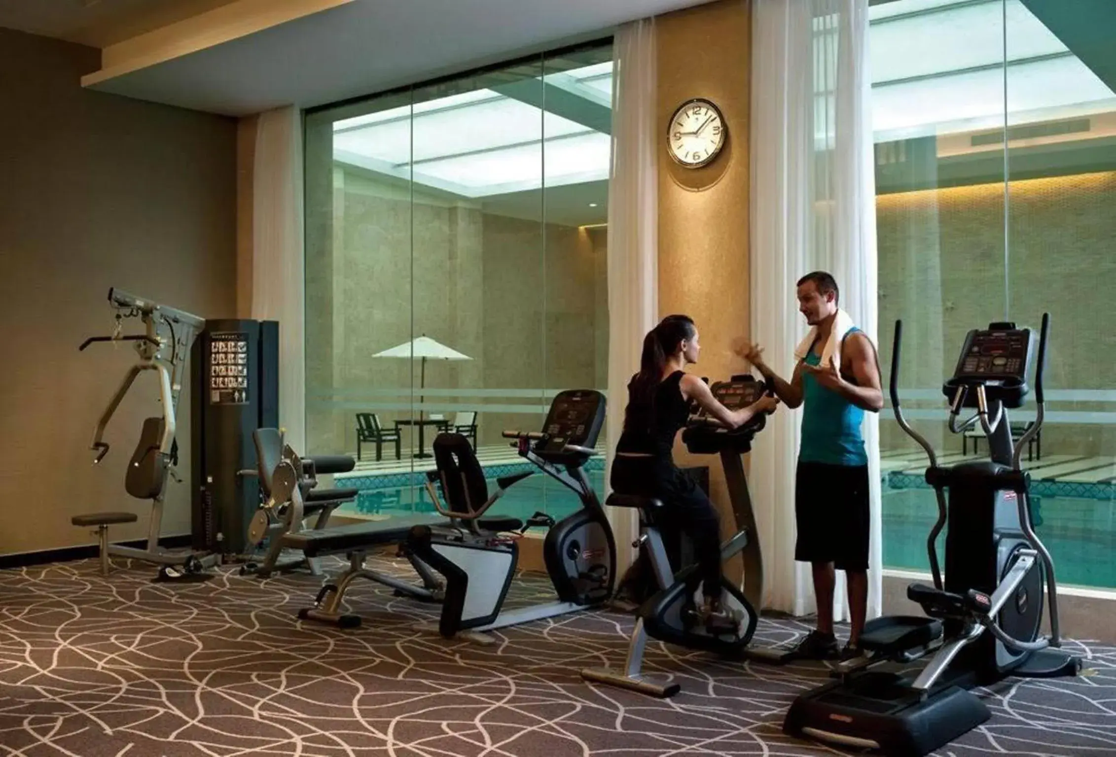 Fitness centre/facilities in Grand Metropark Universal Dinosaur Town Hotel Fitness centre/facilities in Grand Metropark Universal Dinosaur Town Hotel