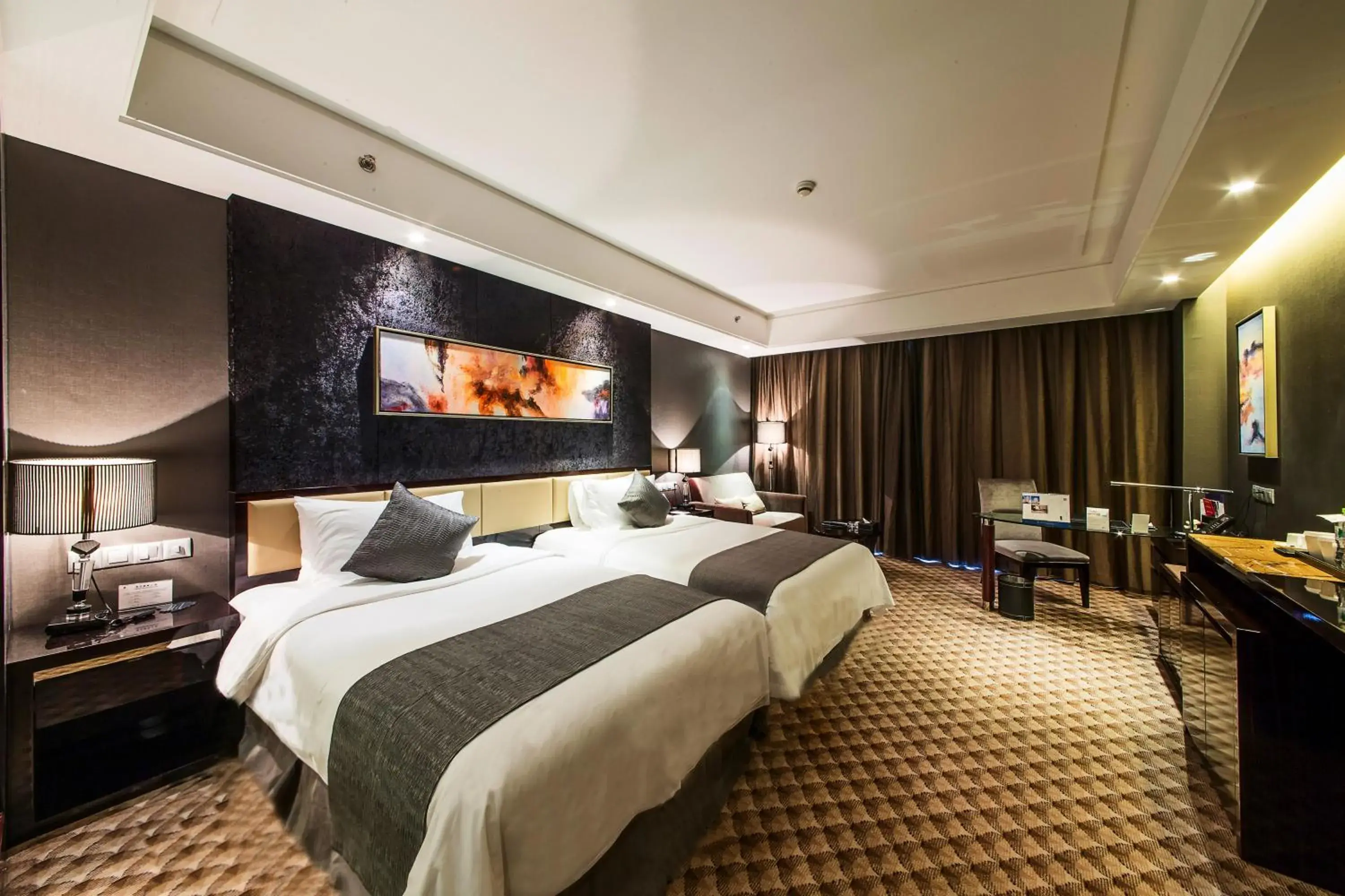 Bedroom in Grand Metropark Universal Dinosaur Town Hotel Bedroom in Grand Metropark Universal Dinosaur Town Hotel