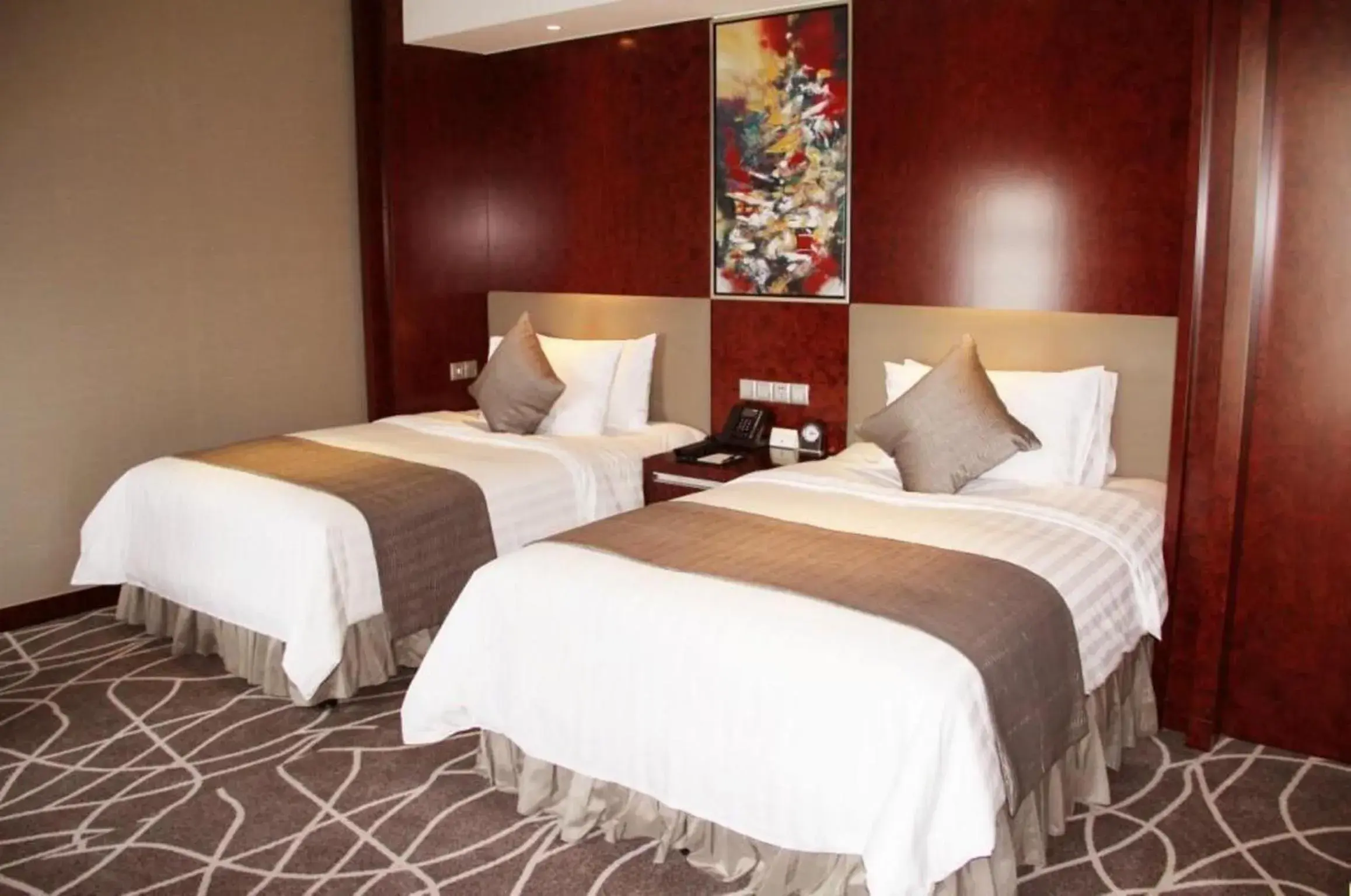 Bedroom in Grand Metropark Universal Dinosaur Town Hotel Bedroom in Grand Metropark Universal Dinosaur Town Hotel