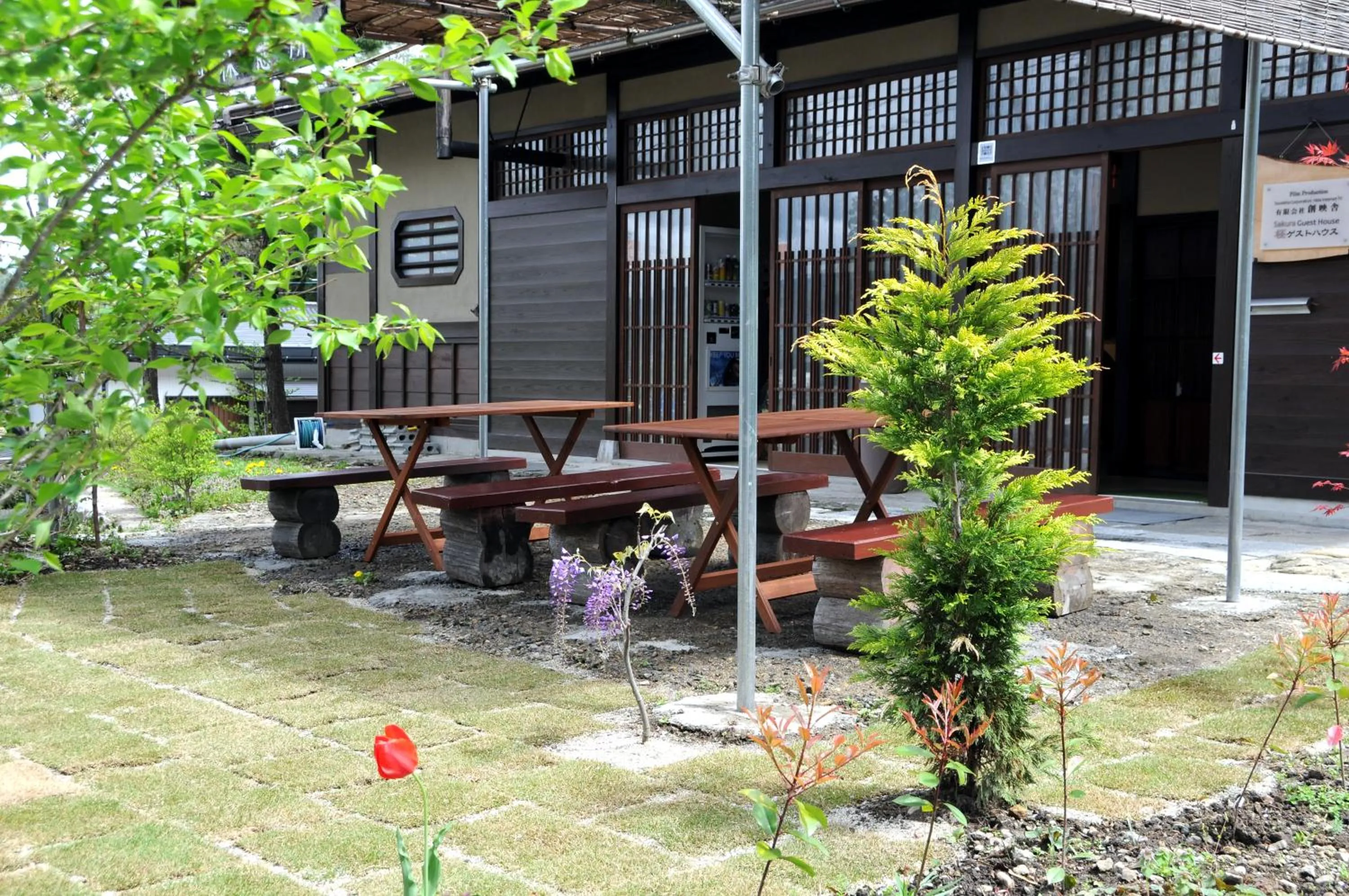 Balcony/Terrace in Sakura Guest House