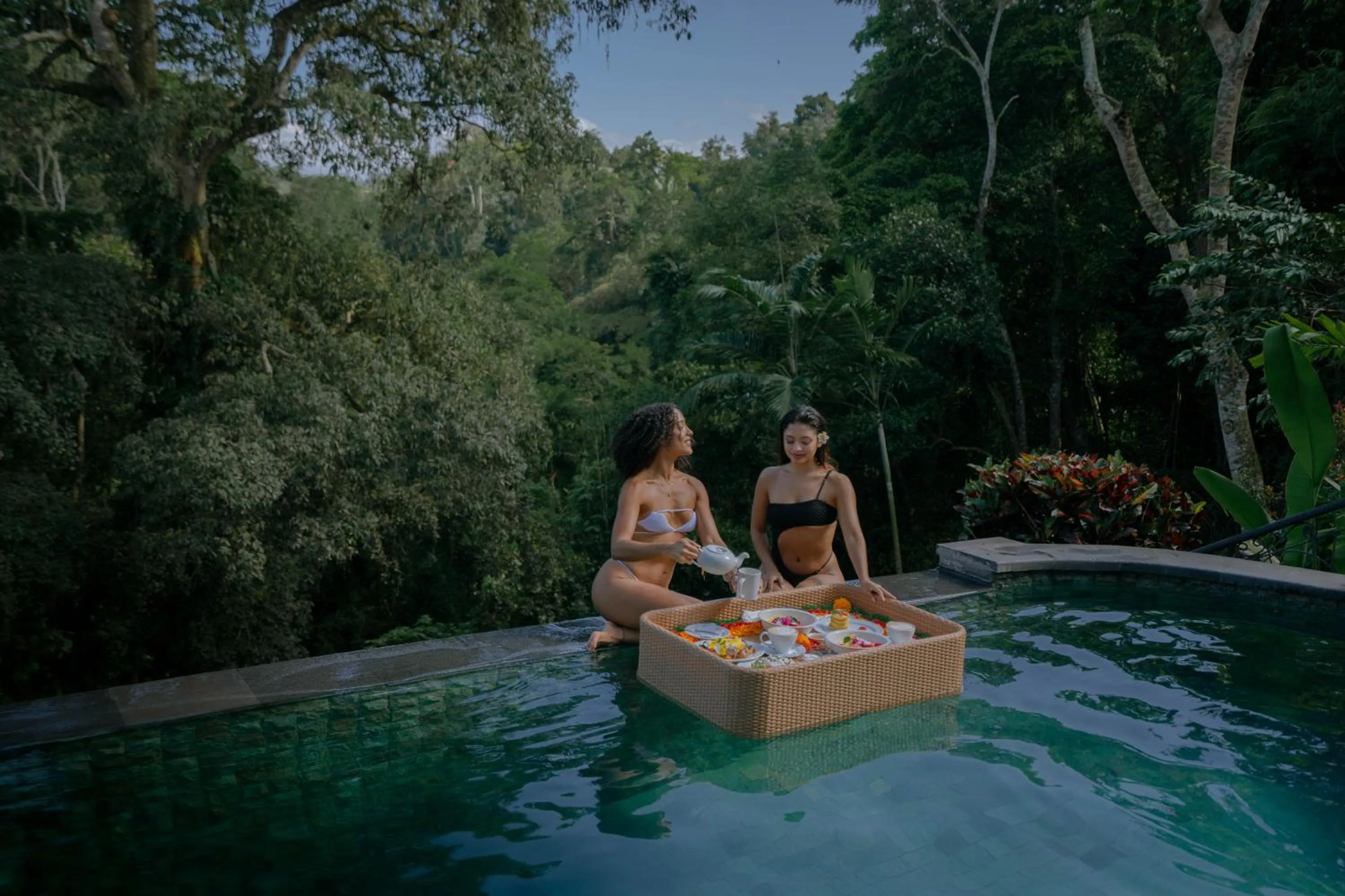 Swimming pool in Ubud Dedari Villas